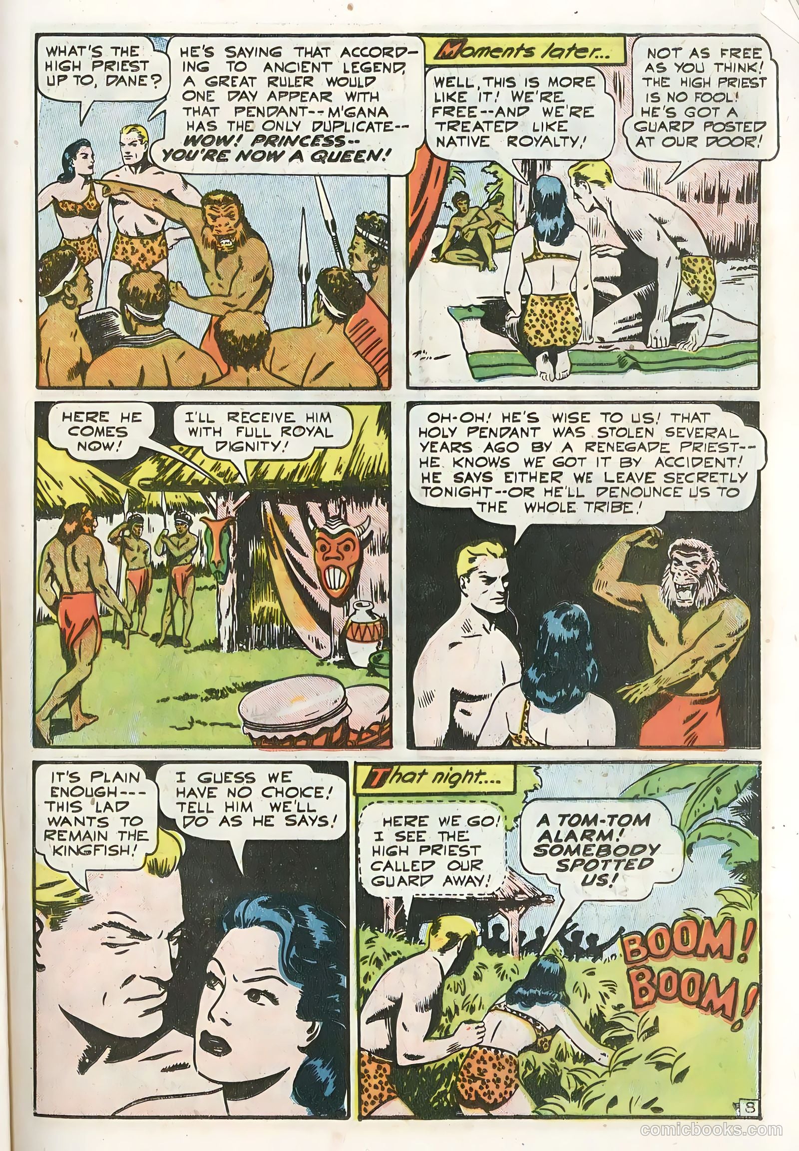 Thrilling Comics #57 (1946) — page 32 of 51