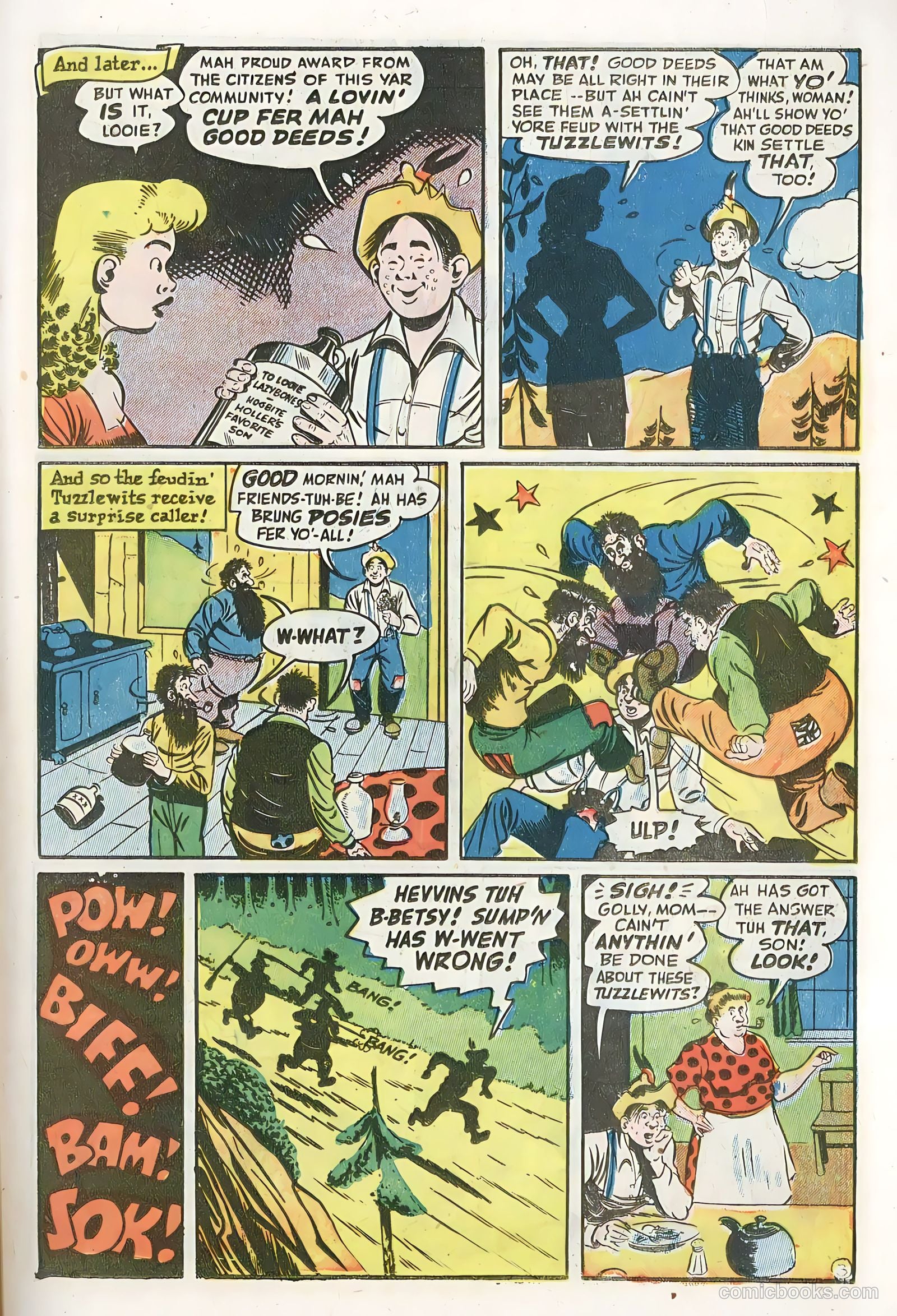 Thrilling Comics #57 (1946) — page 36 of 51