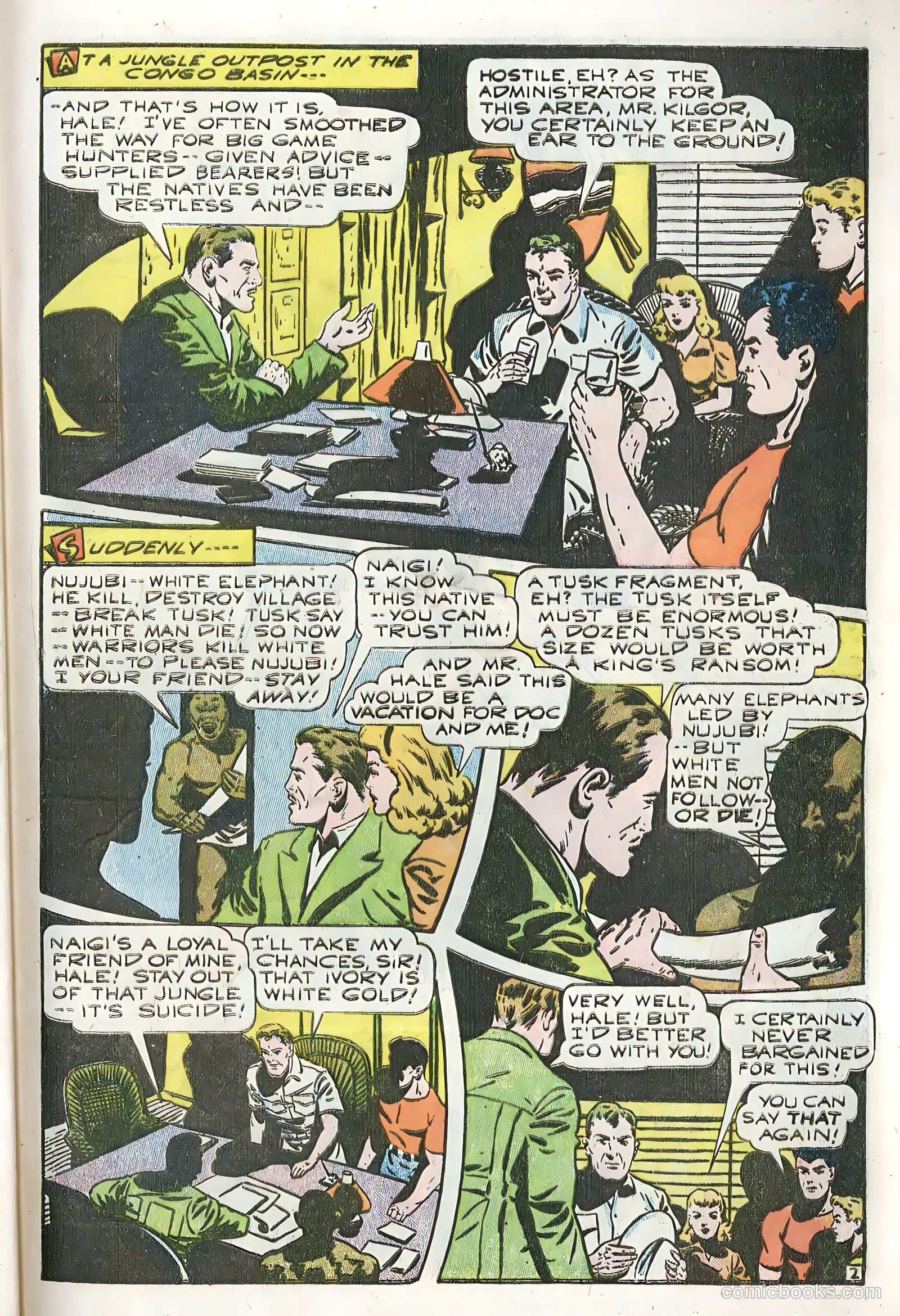 Thrilling Comics #57 (1946) — page 42 of 51