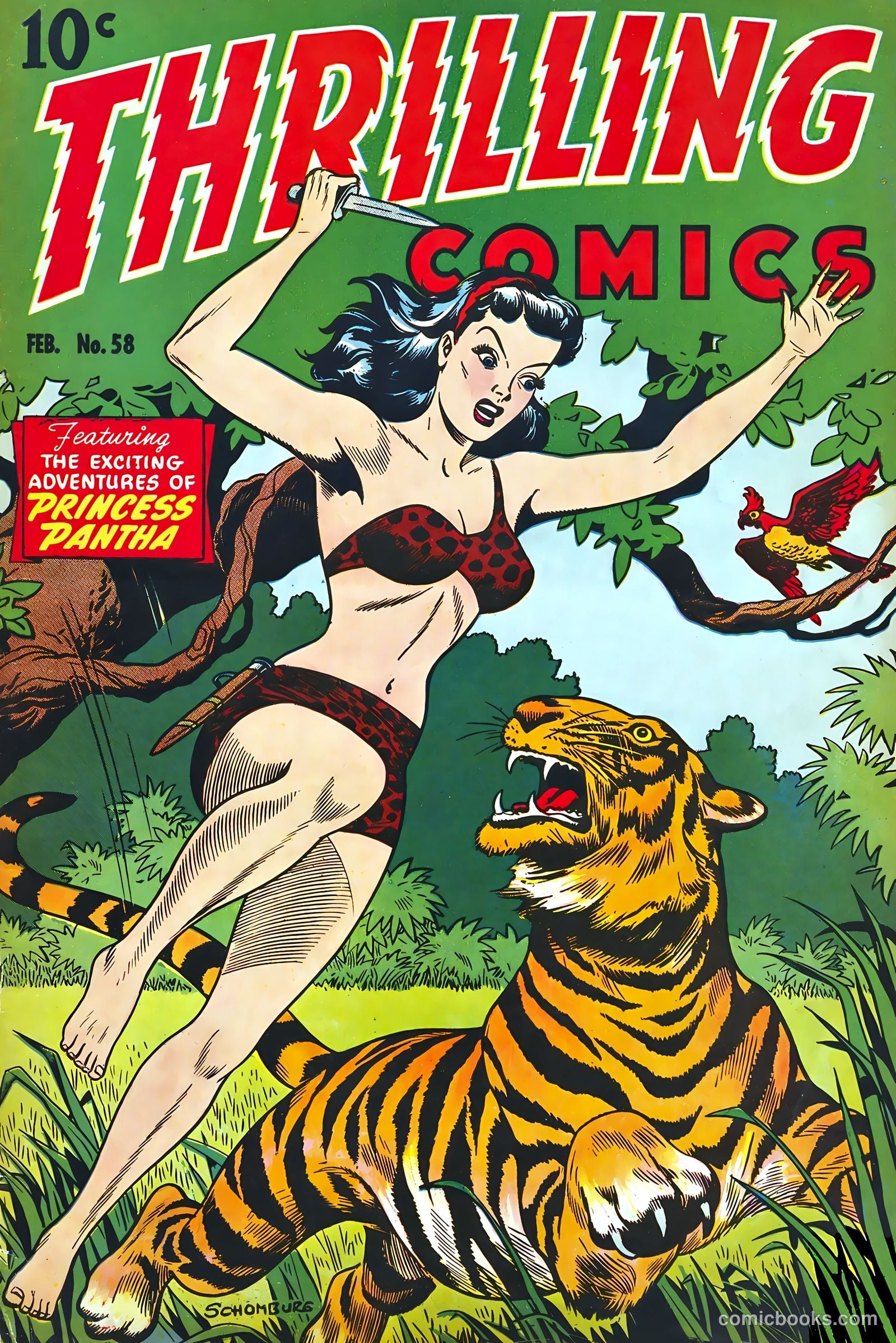 Thrilling Comics #58