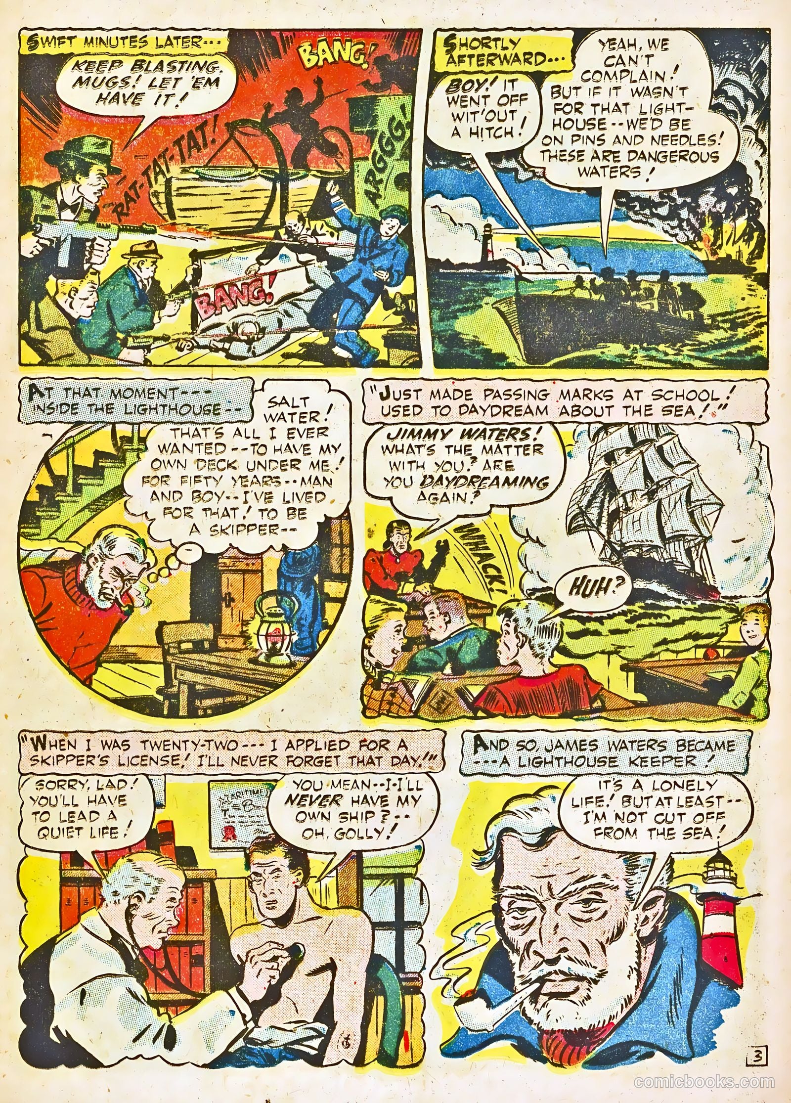 Thrilling Comics #58 (1947) — page 19 of 51