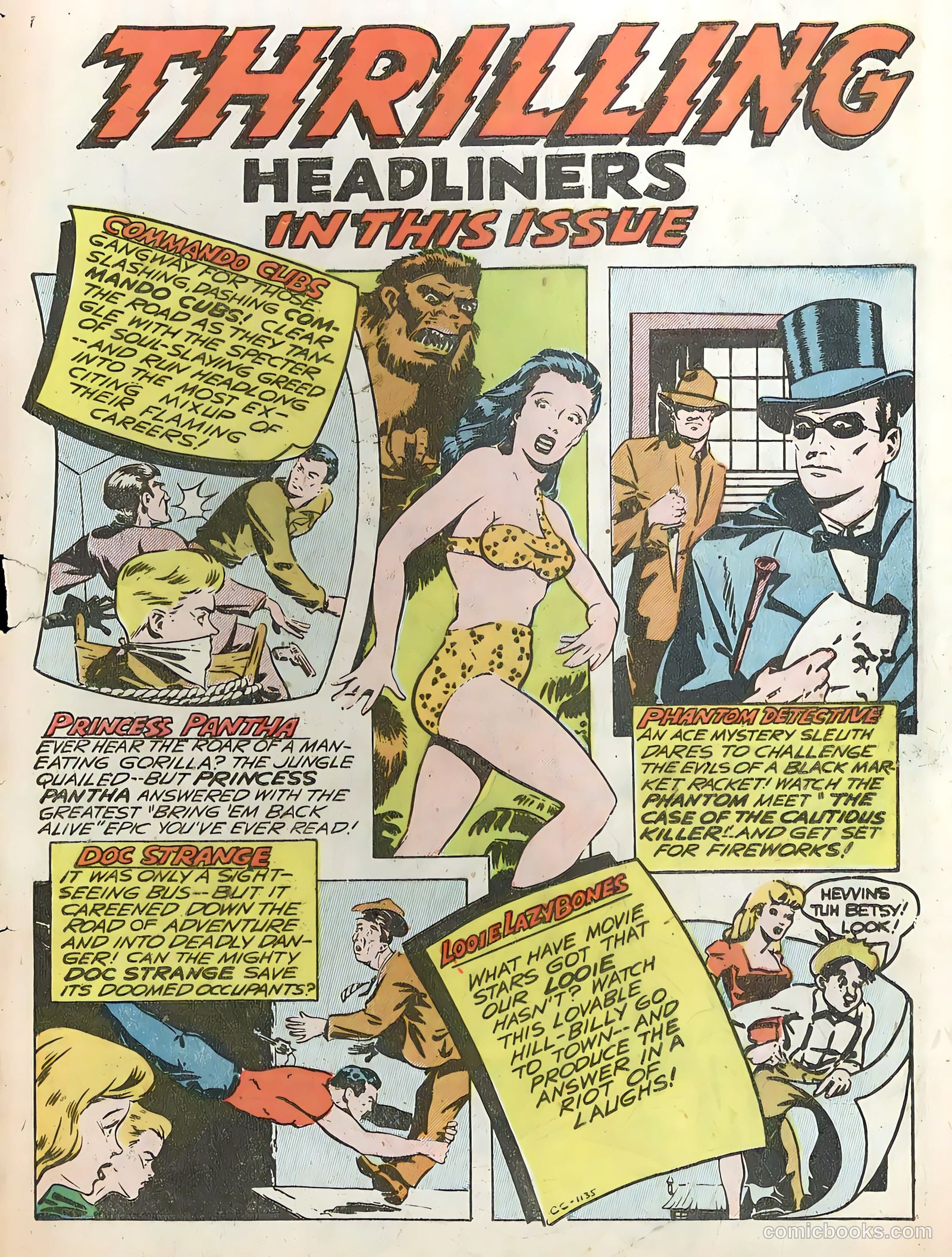 Thrilling Comics #59 (1947) — page 3 of 50
