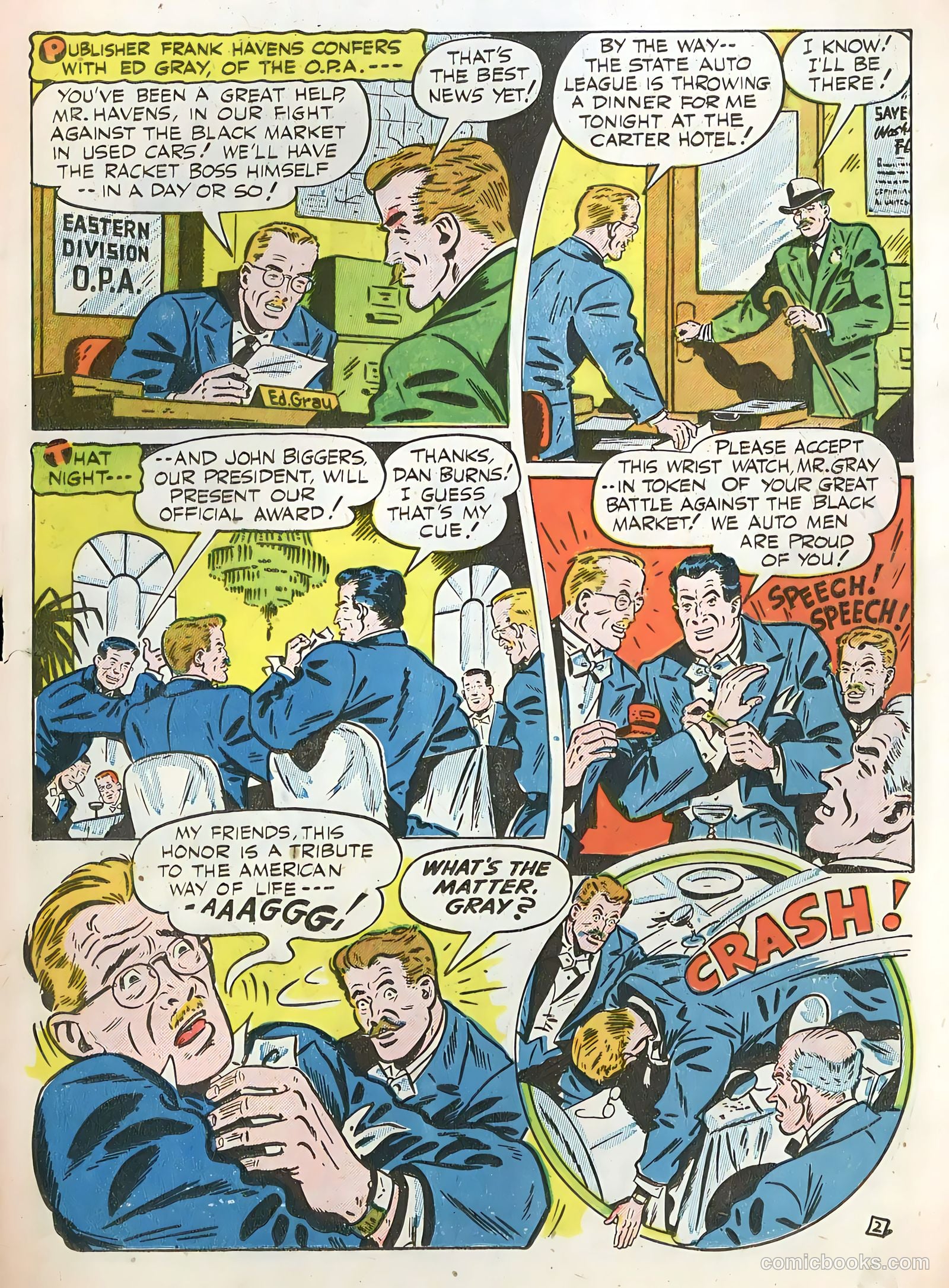 Thrilling Comics #59 (1947) — page 16 of 50