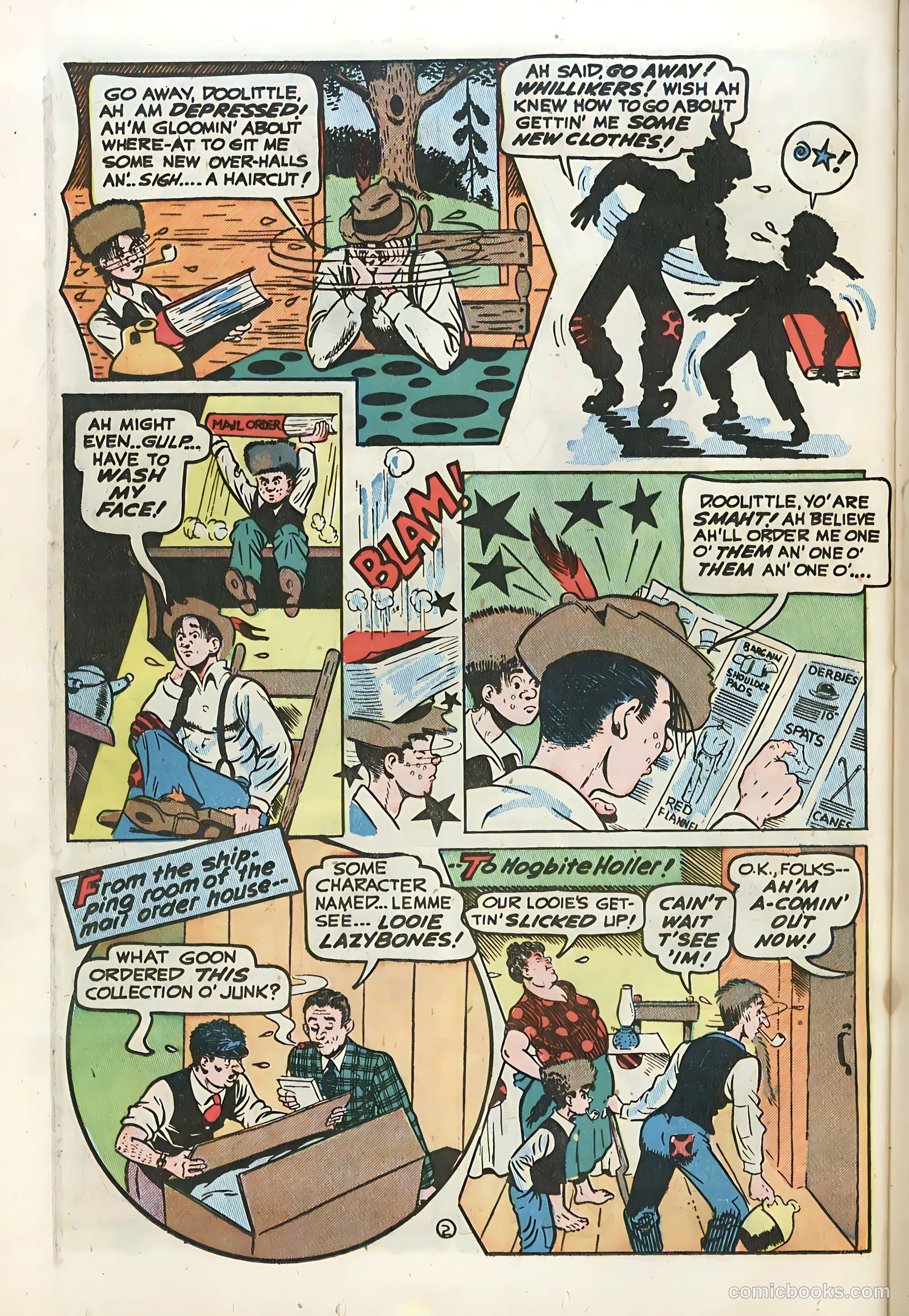 Thrilling Comics #60 (1947) — page 36 of 50