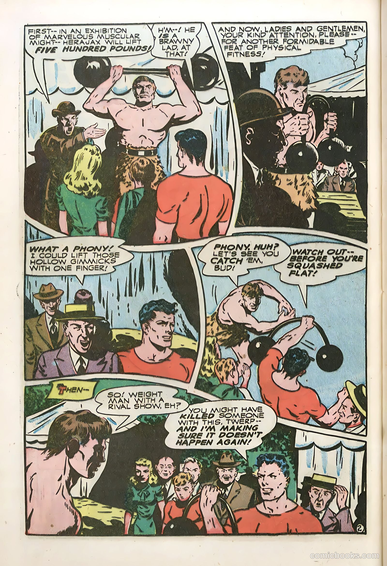 Thrilling Comics #60 (1947) — page 40 of 50