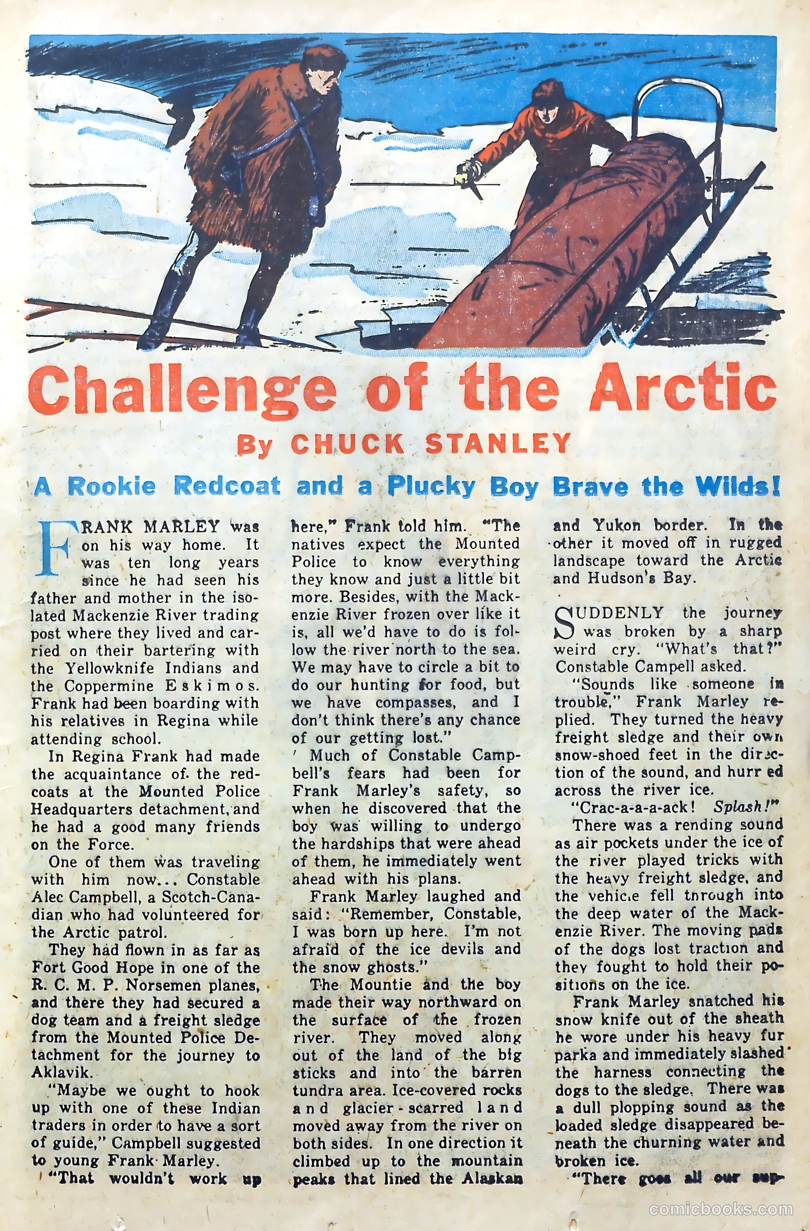 Thrilling Comics #61 (1947) — page 23 of 53
