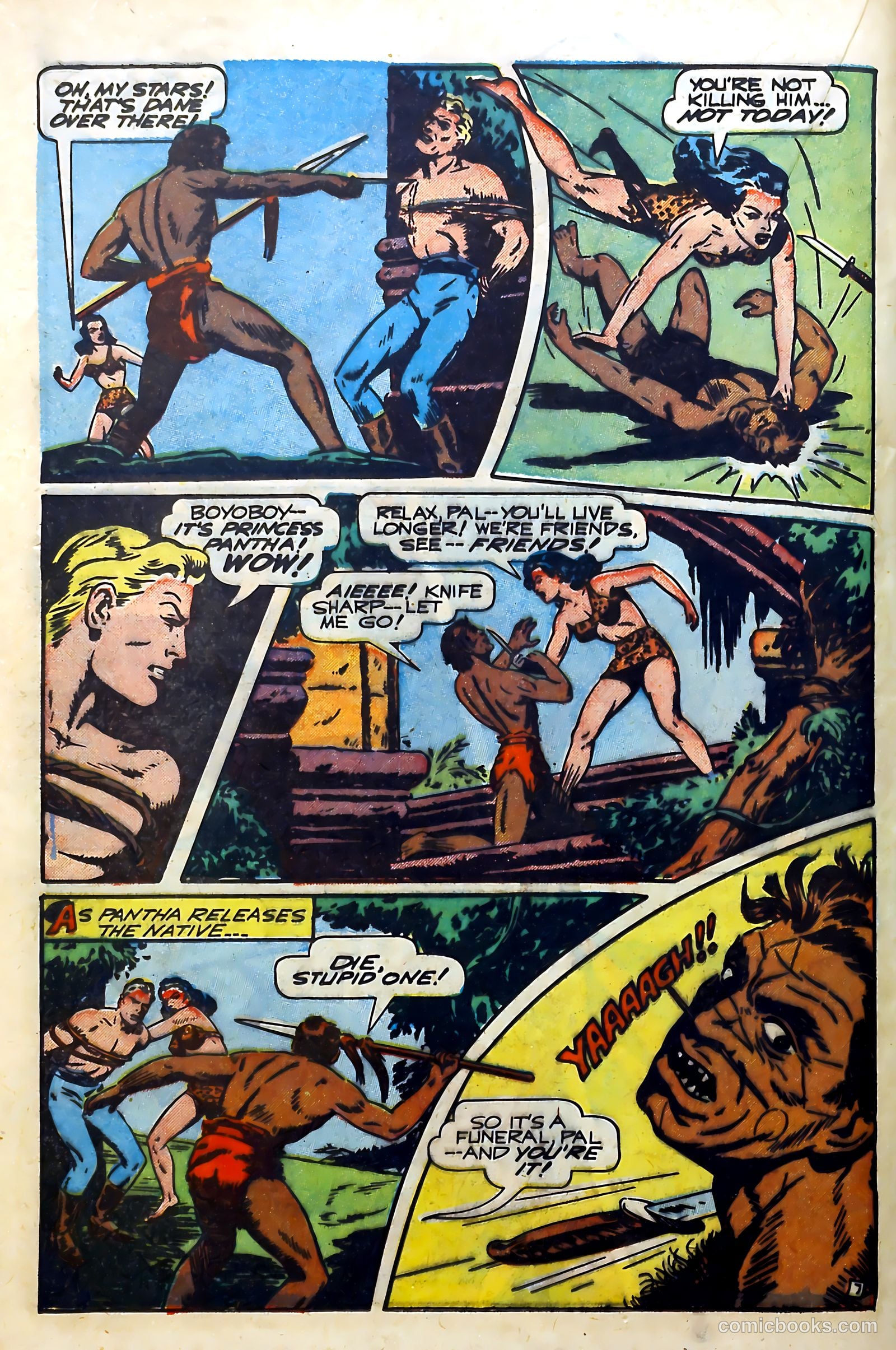 Thrilling Comics #61 (1947) — page 32 of 53
