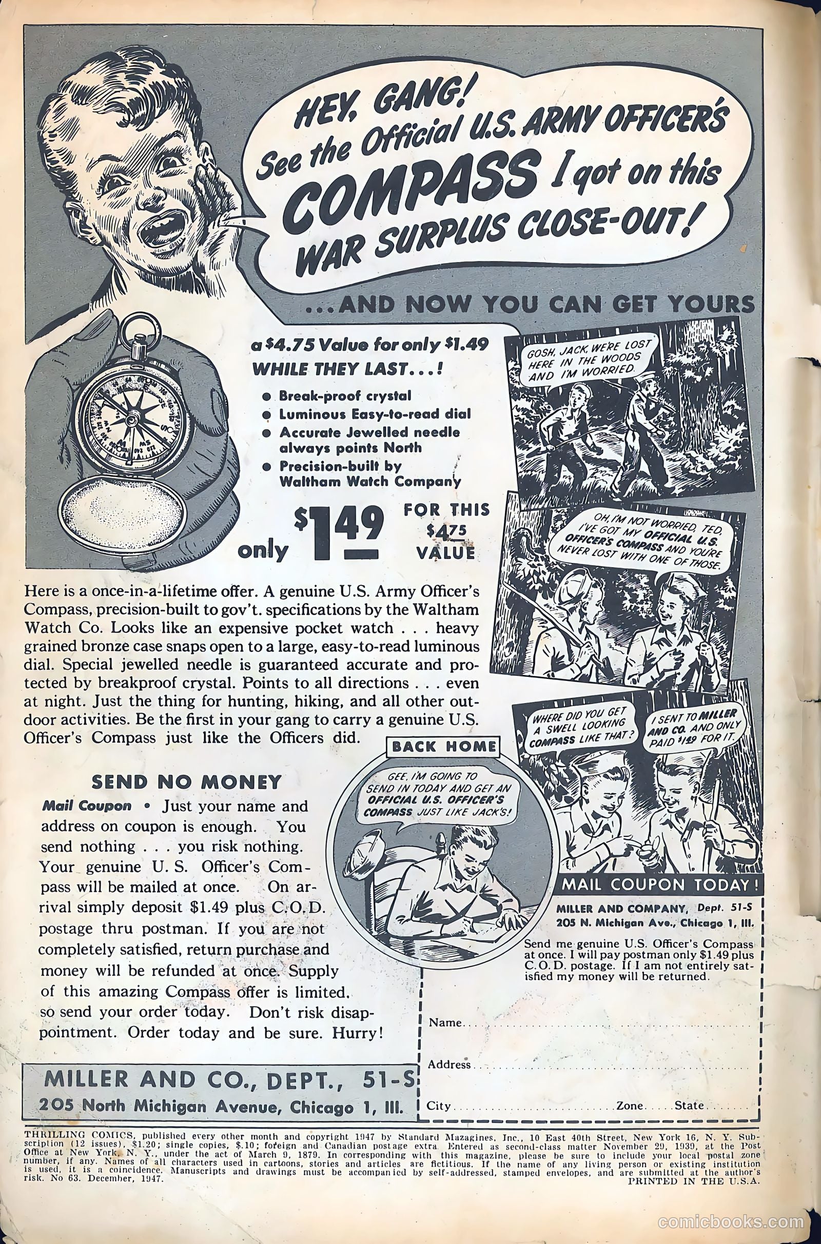 Thrilling Comics #63 (1947) — page 2 of 51