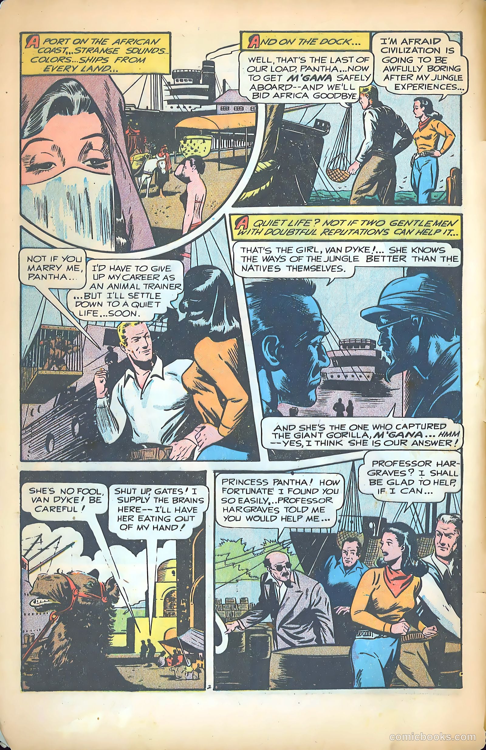 Thrilling Comics #63 (1947) — page 4 of 51