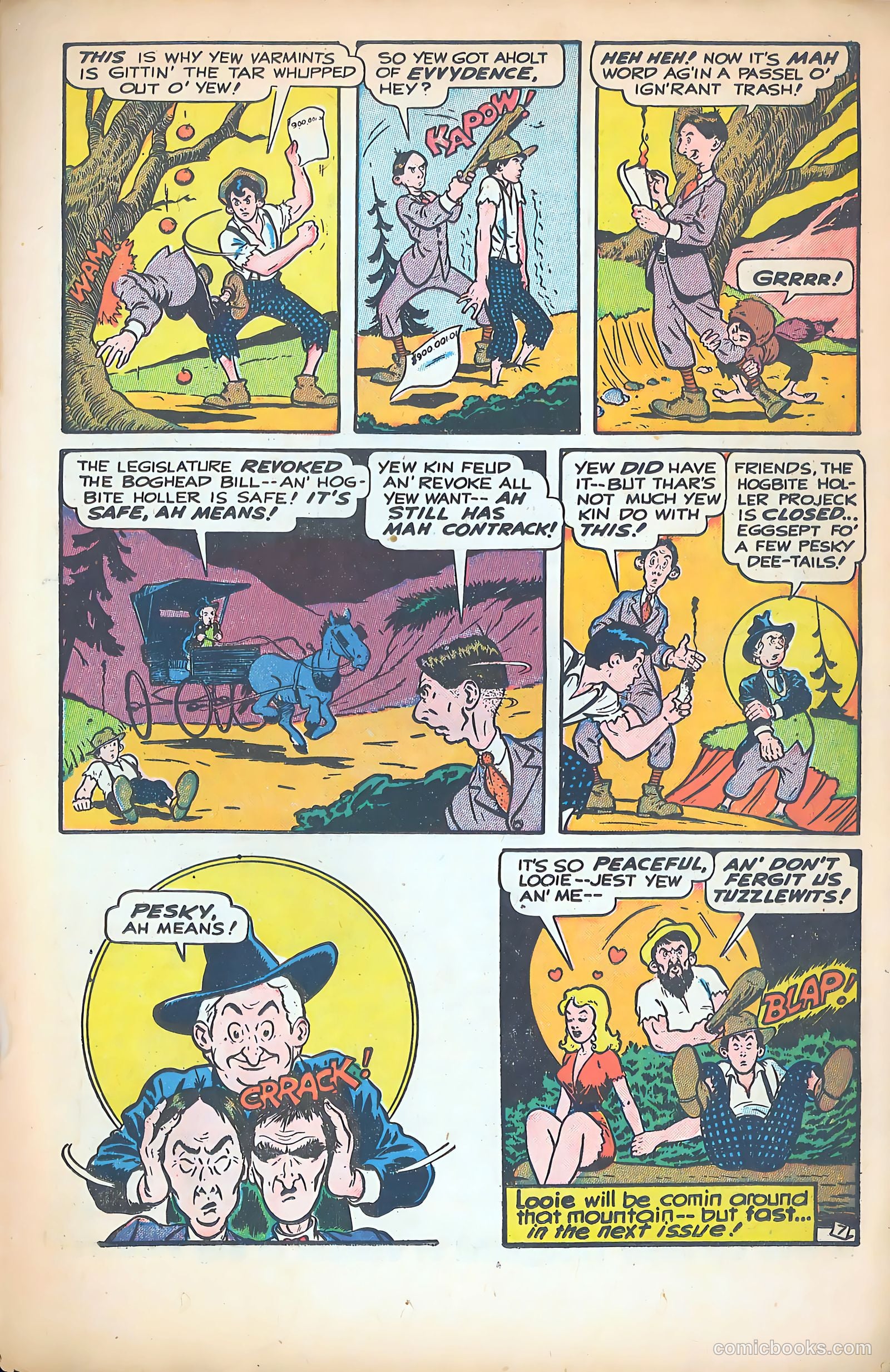 Thrilling Comics #63 (1947) — page 19 of 51