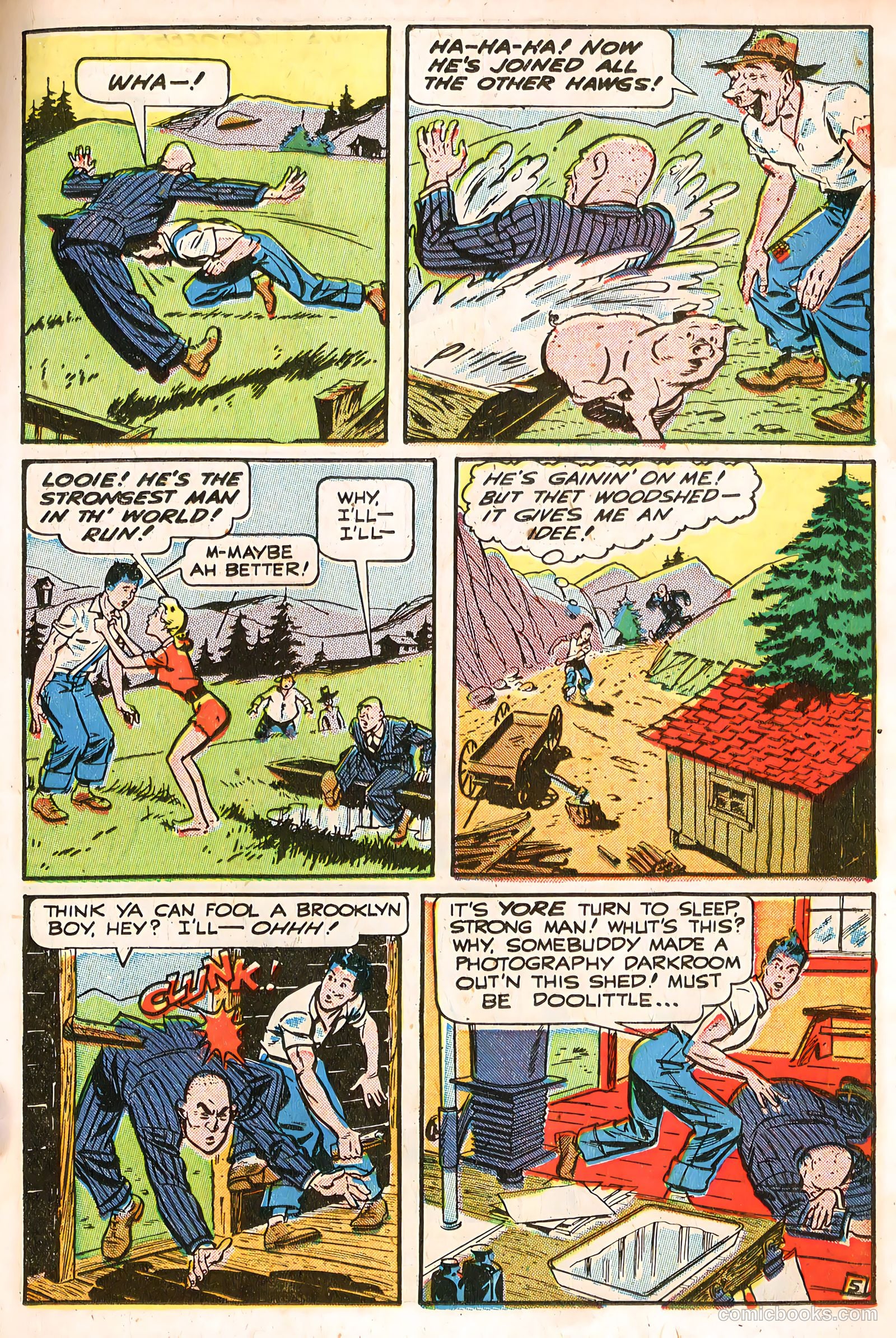 Thrilling Comics #66 (1948) — page 19 of 52