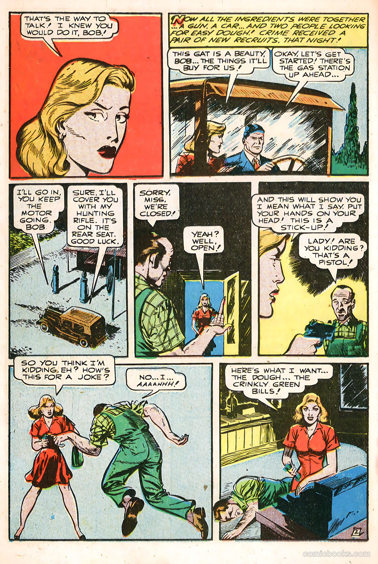 Thrilling Comics #66 (1948) — page 34 of 52