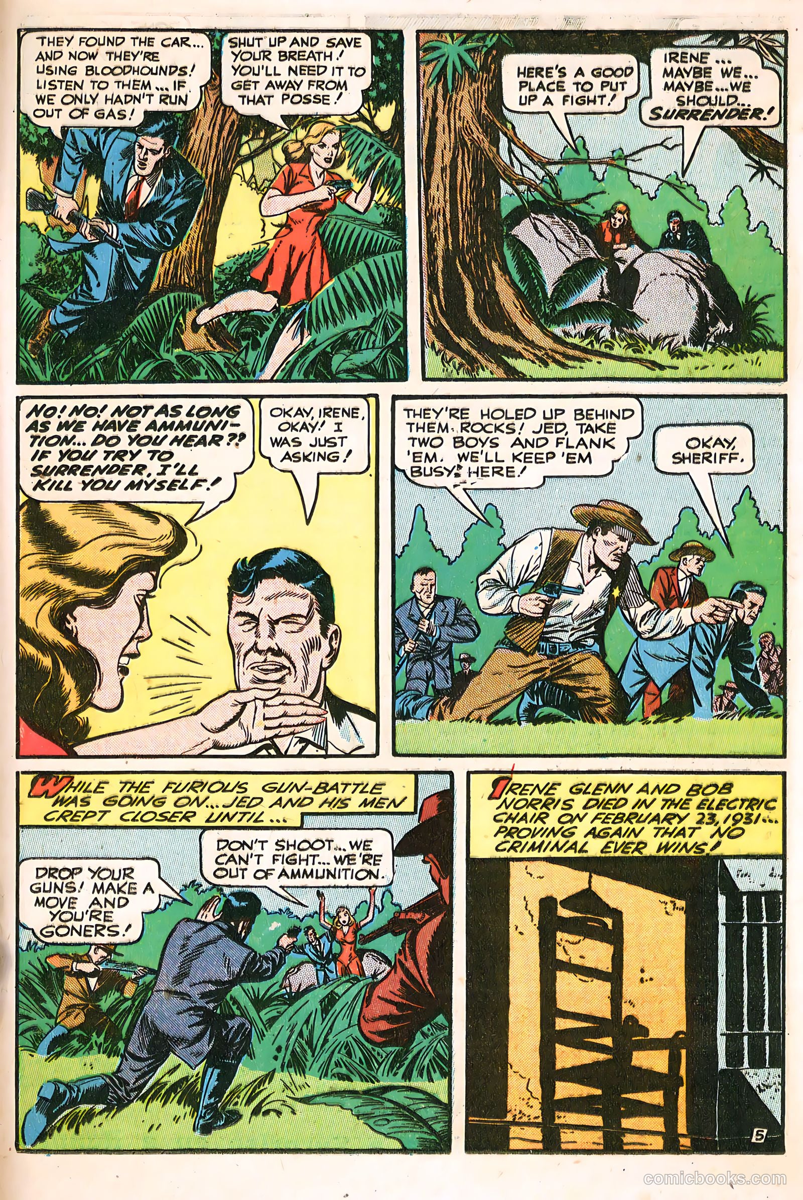 Thrilling Comics #66 (1948) — page 37 of 52
