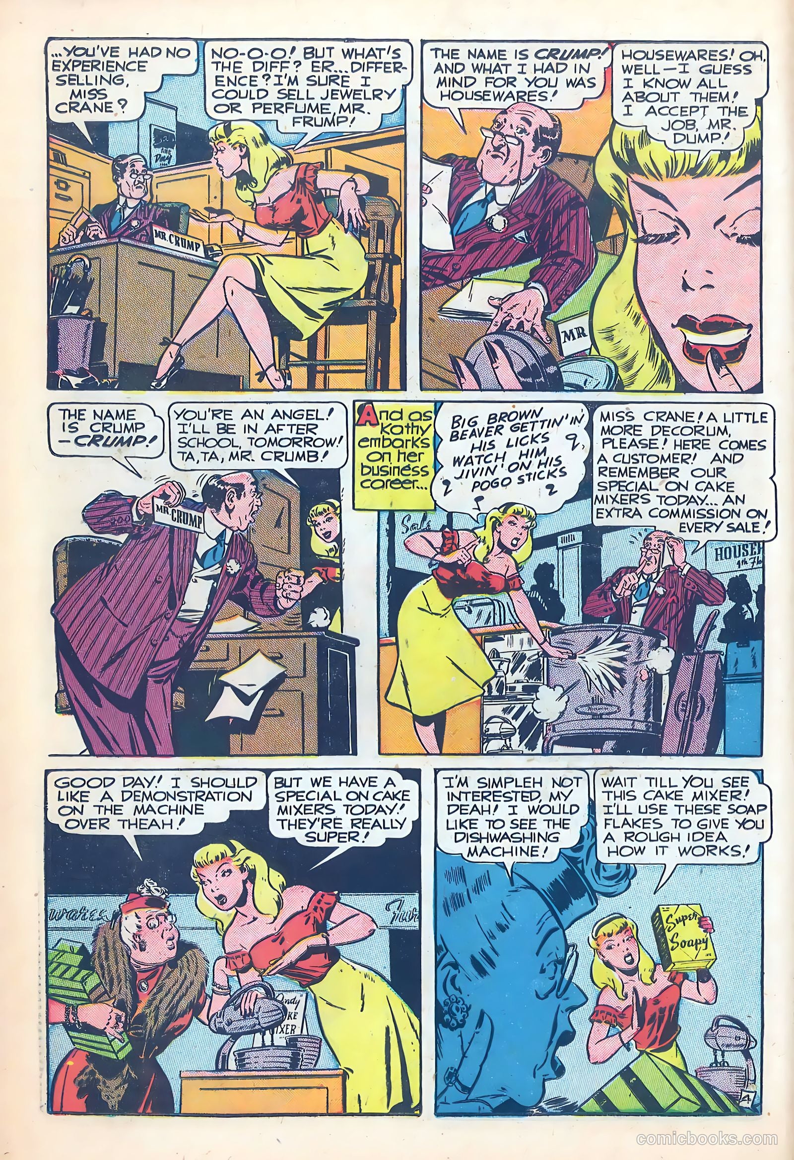 Thrilling Comics #67 (1948) — page 22 of 53