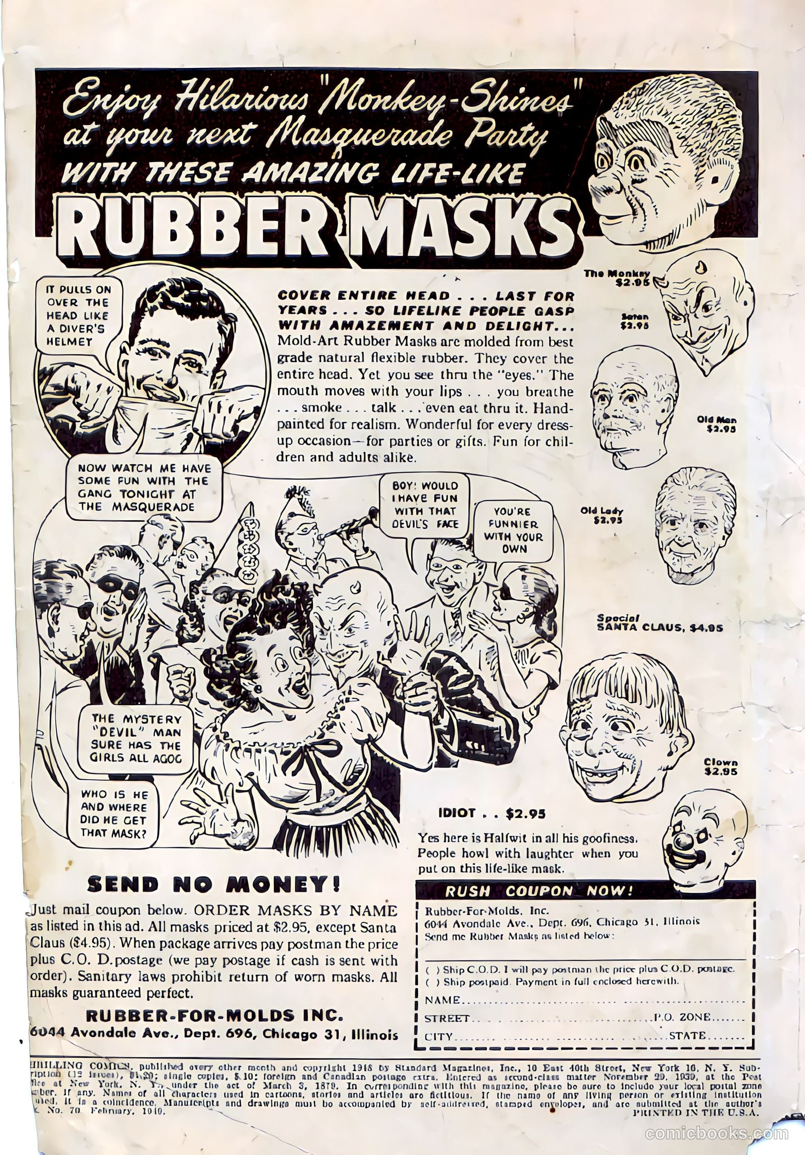 Thrilling Comics #70 (1949) — page 2 of 52