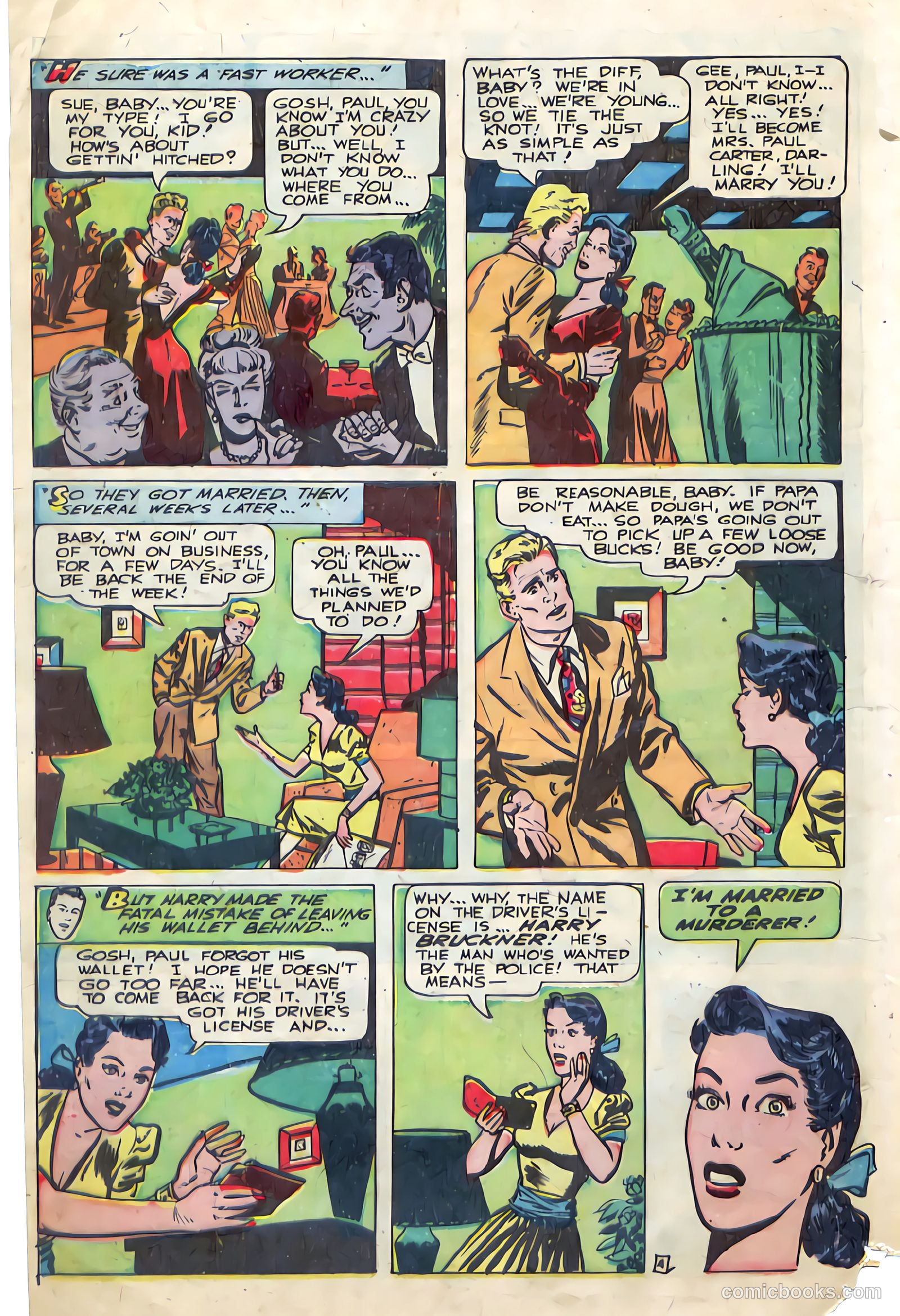 Thrilling Comics #70 (1949) — page 16 of 52