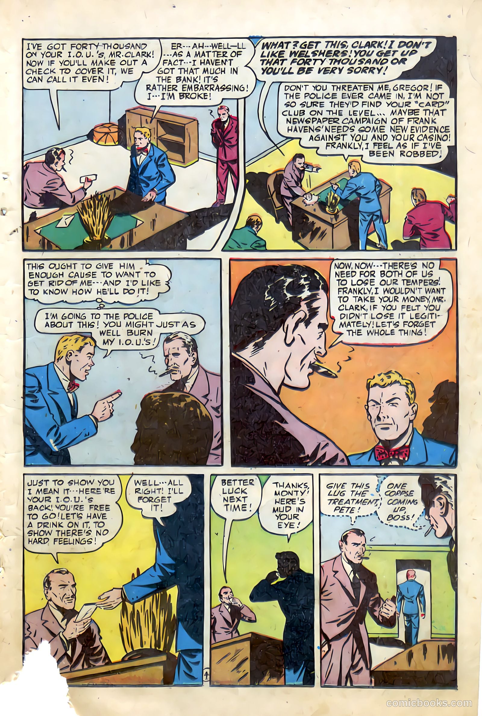 Thrilling Comics #70 (1949) — page 31 of 52