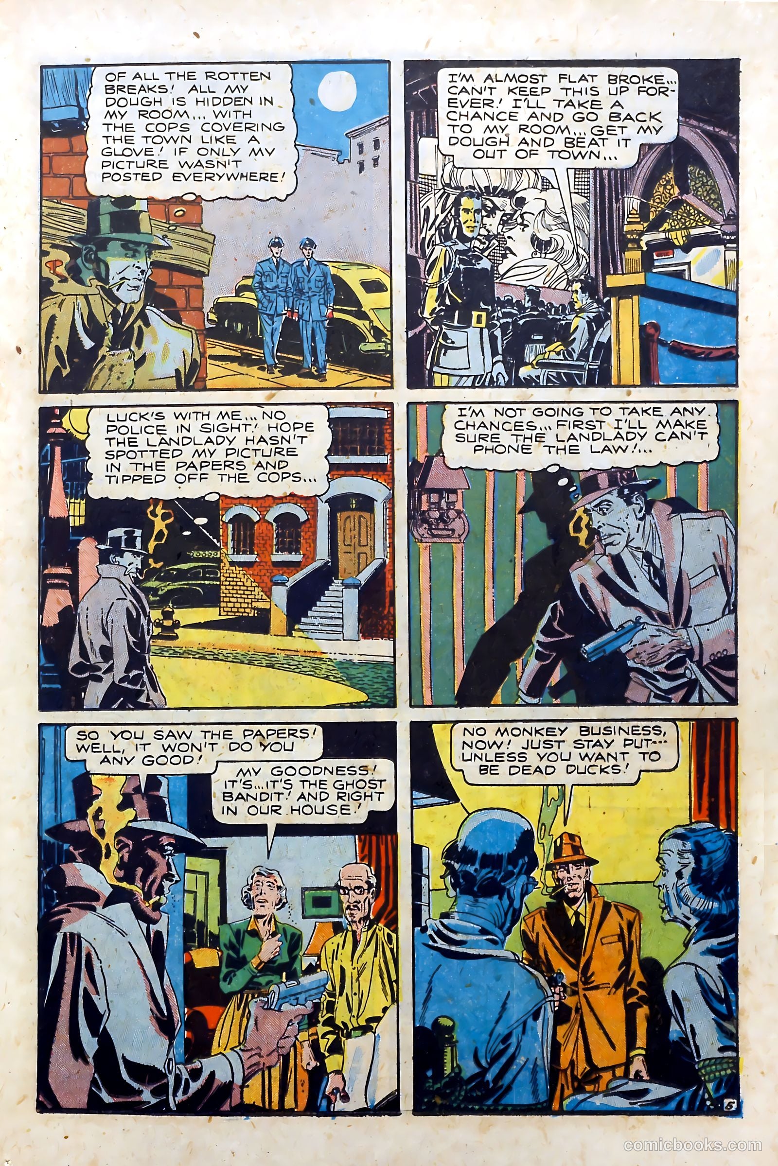Thrilling Comics #71 (1949) — page 17 of 52