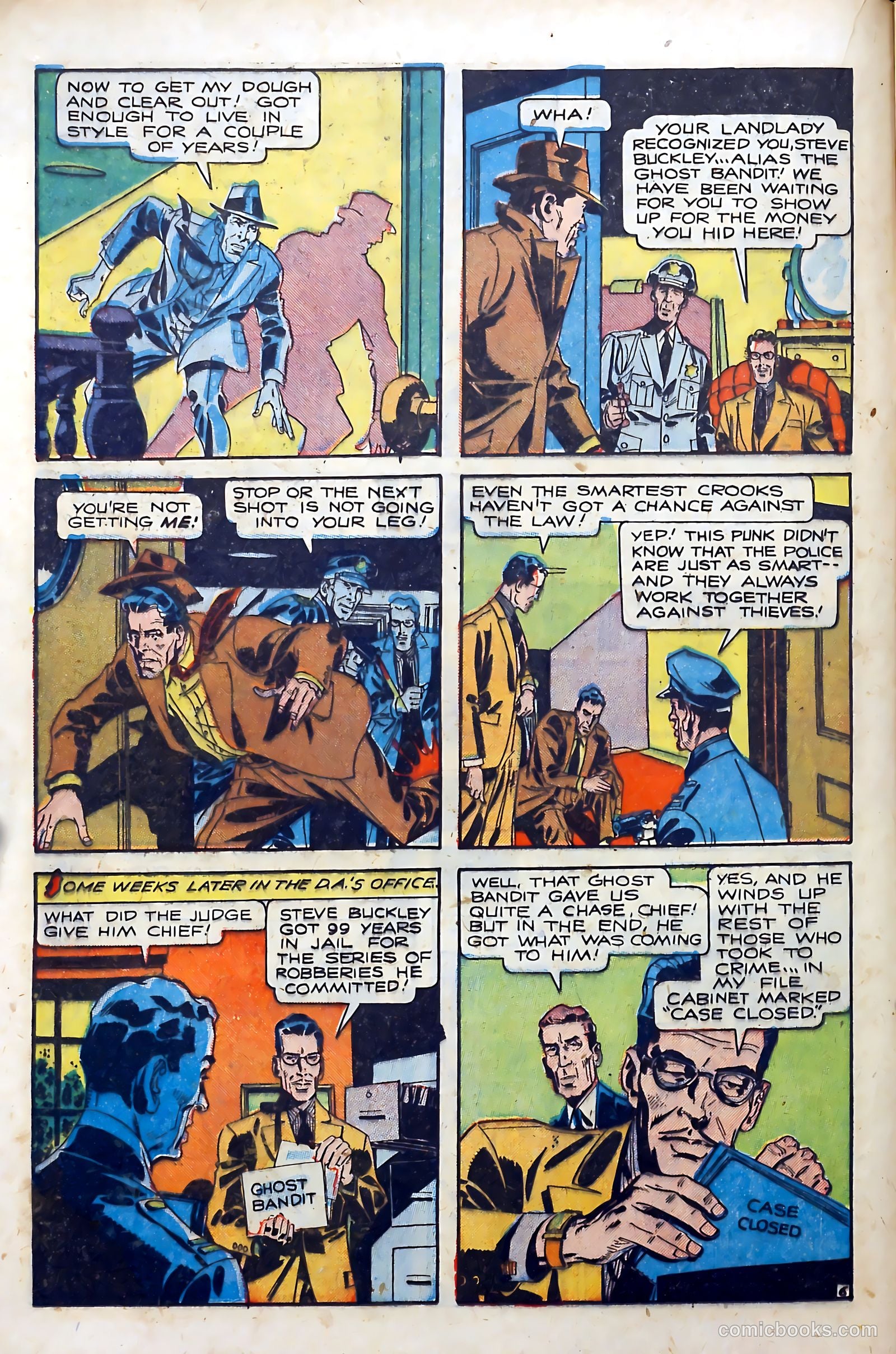 Thrilling Comics #71 (1949) — page 18 of 52