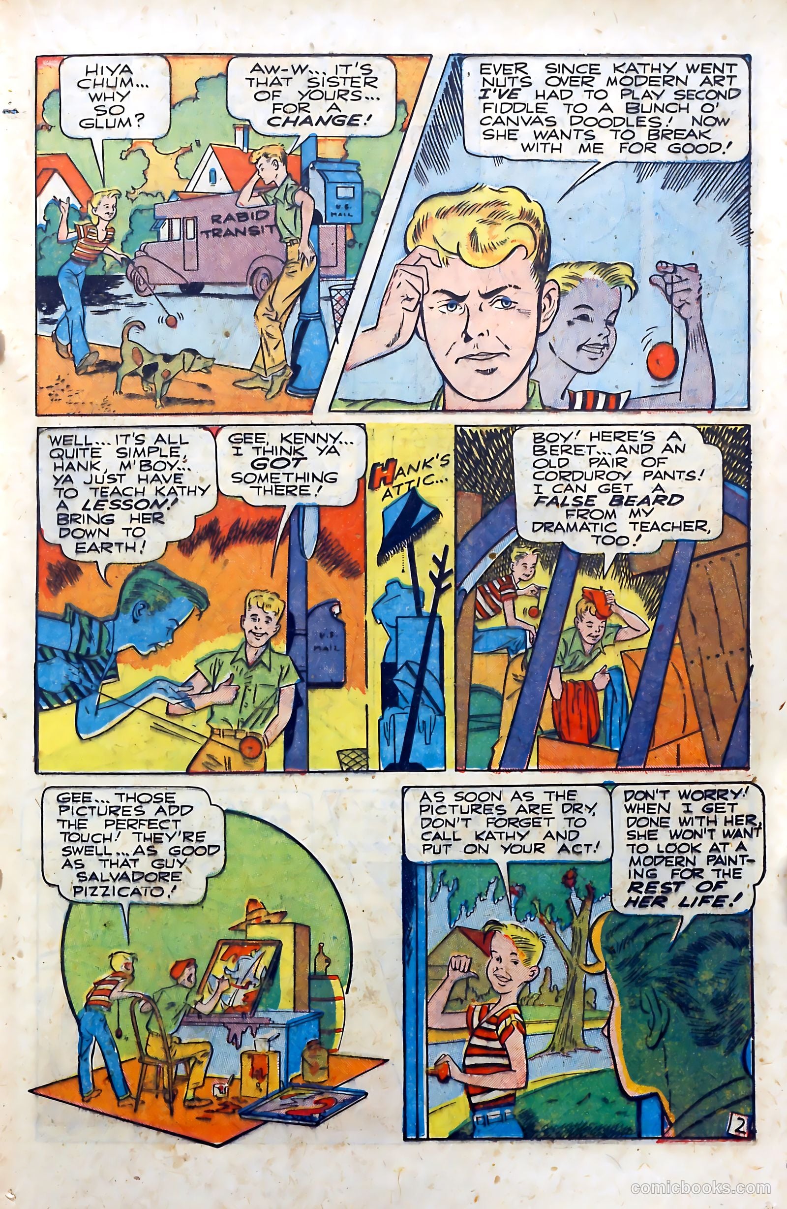 Thrilling Comics #71 (1949) — page 23 of 52