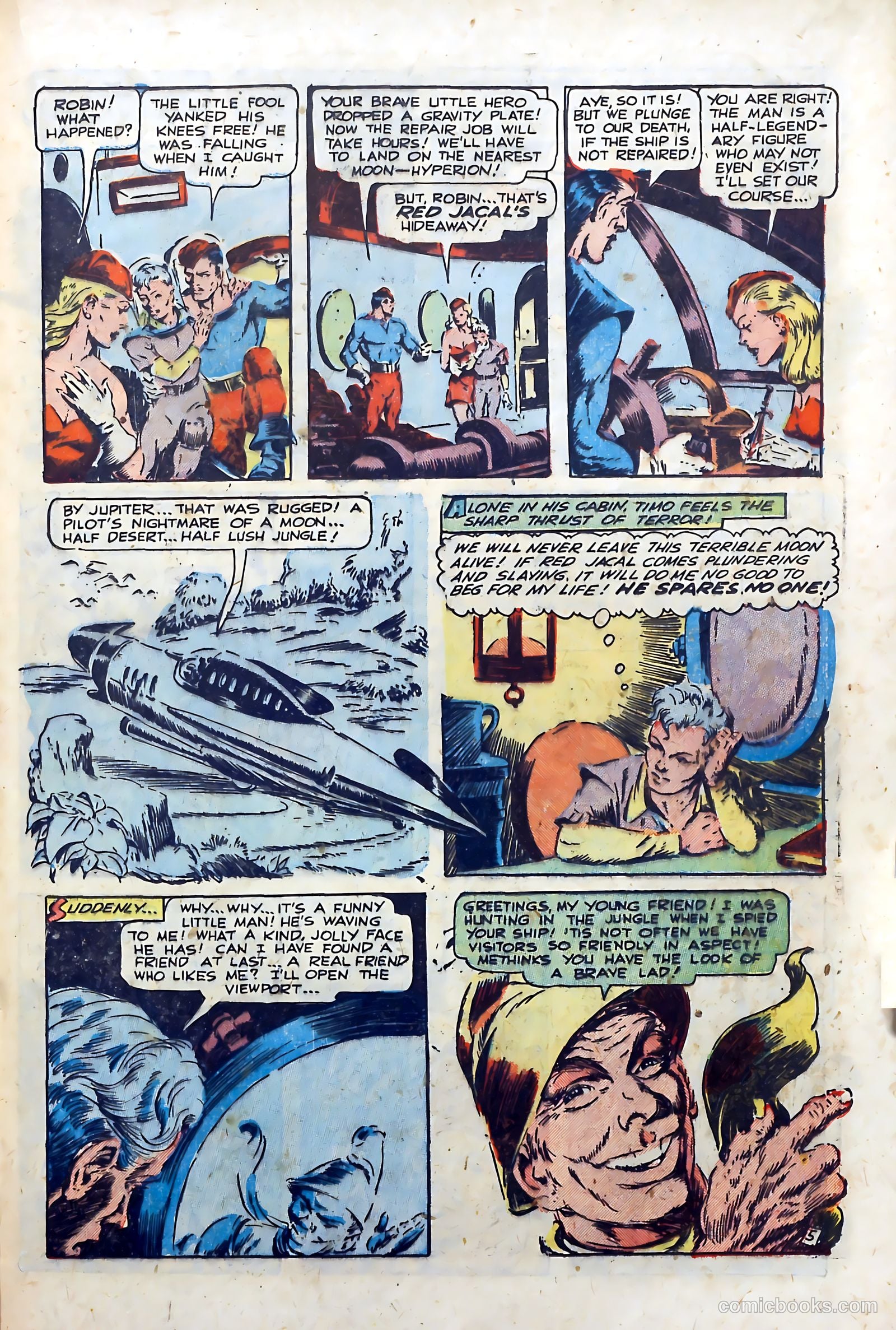 Thrilling Comics #71 (1949) — page 35 of 52