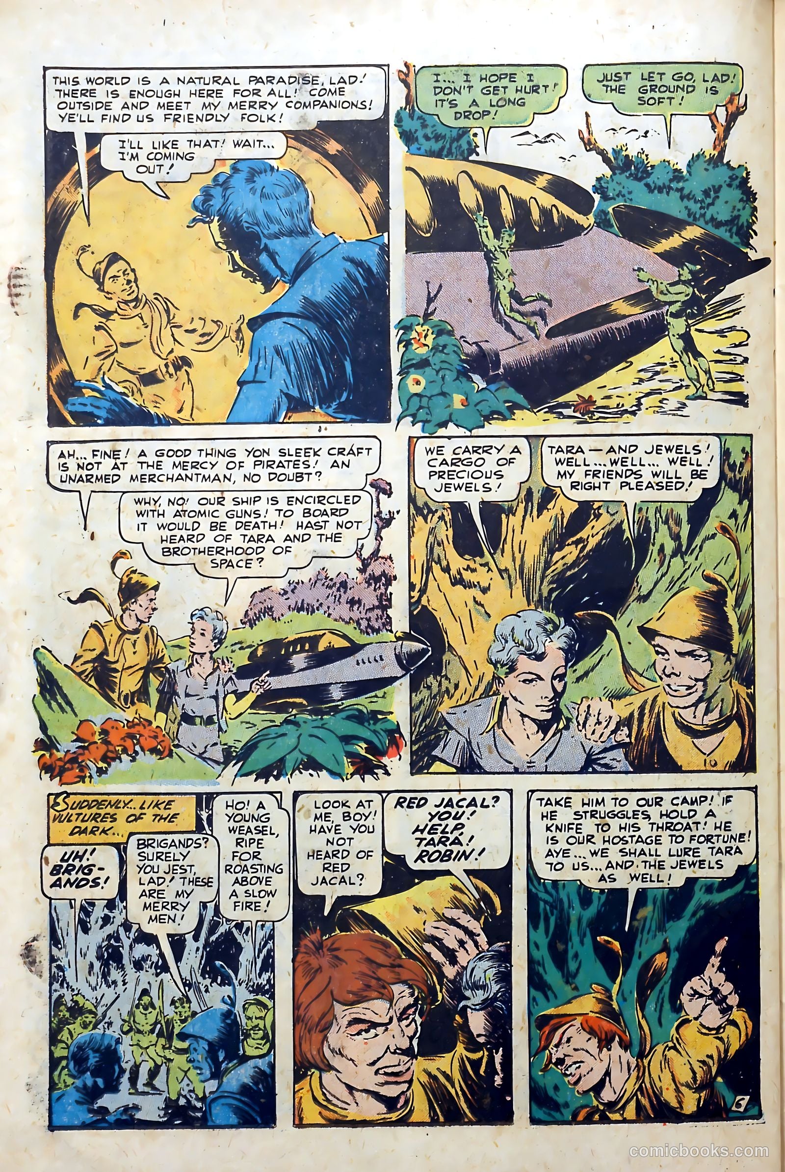 Thrilling Comics #71 (1949) — page 36 of 52