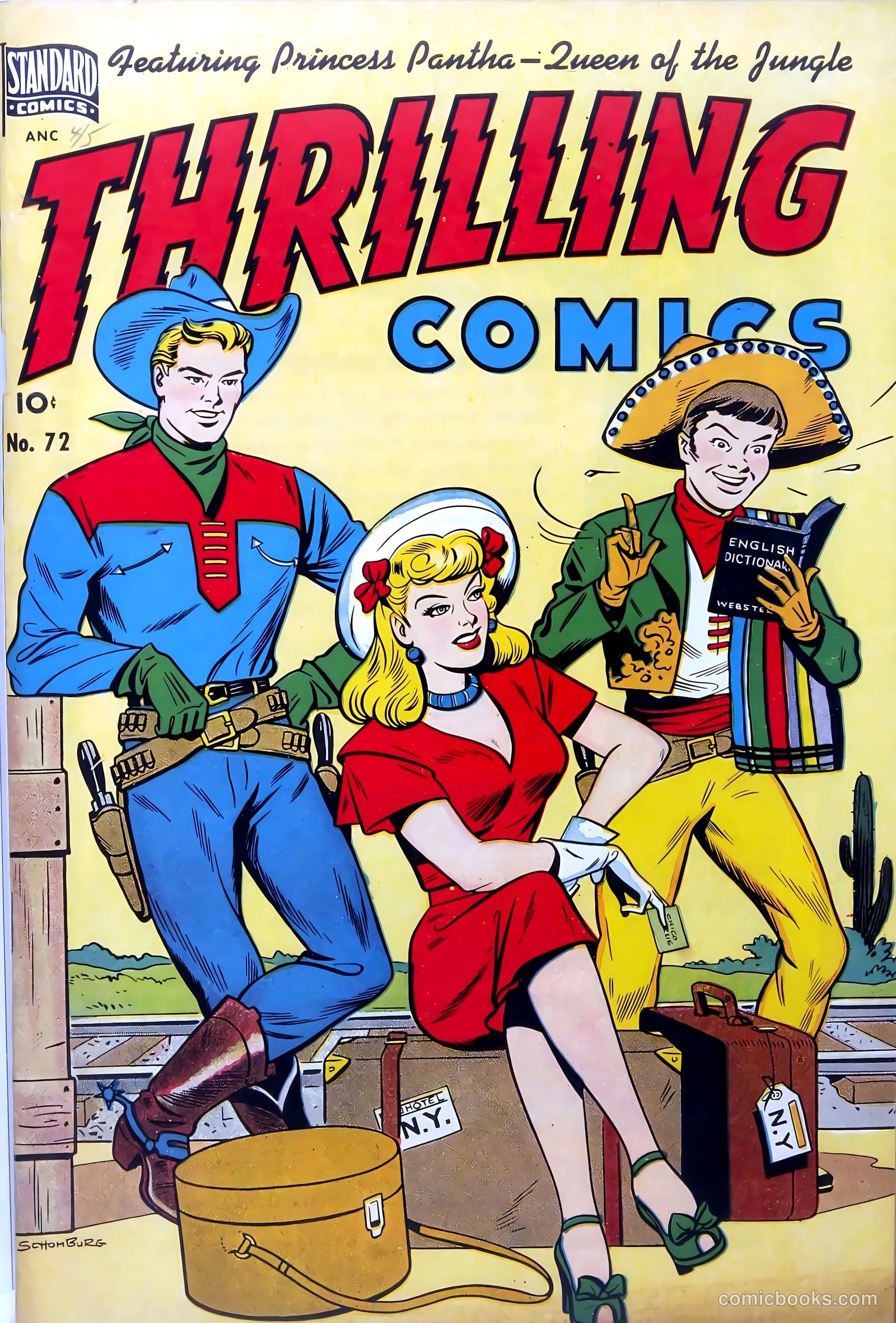 Thrilling Comics #72