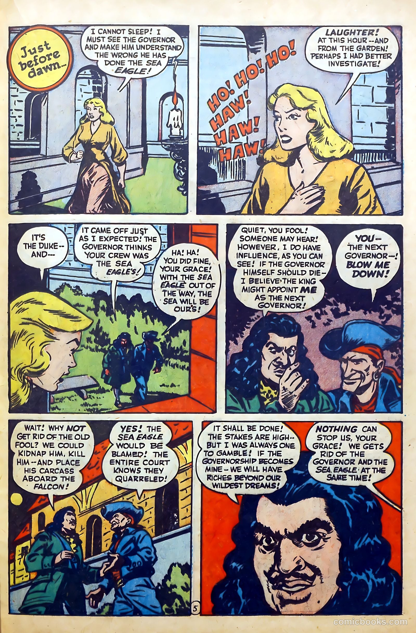 Thrilling Comics #72 (1949) — page 36 of 54