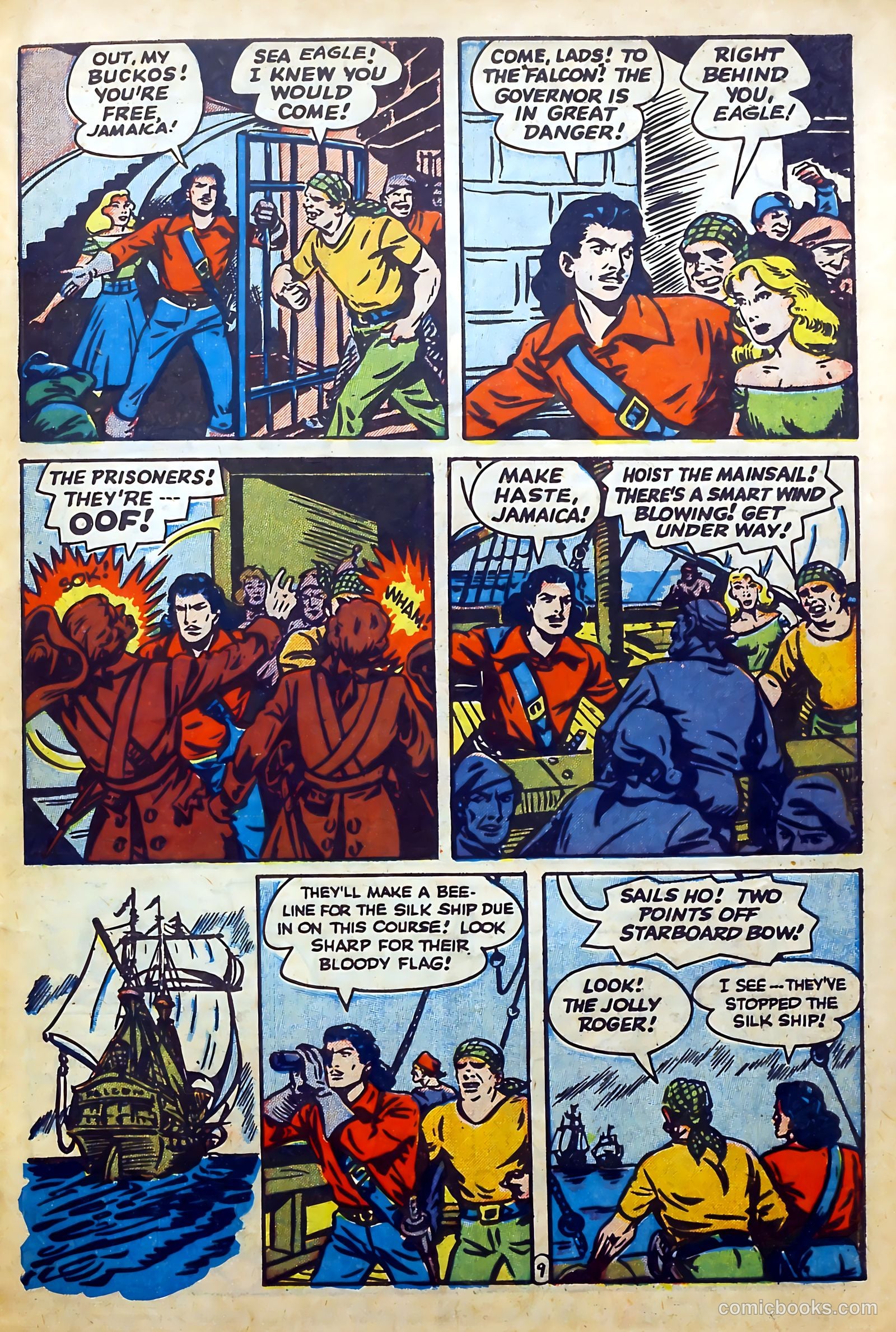 Thrilling Comics #72 (1949) — page 40 of 54