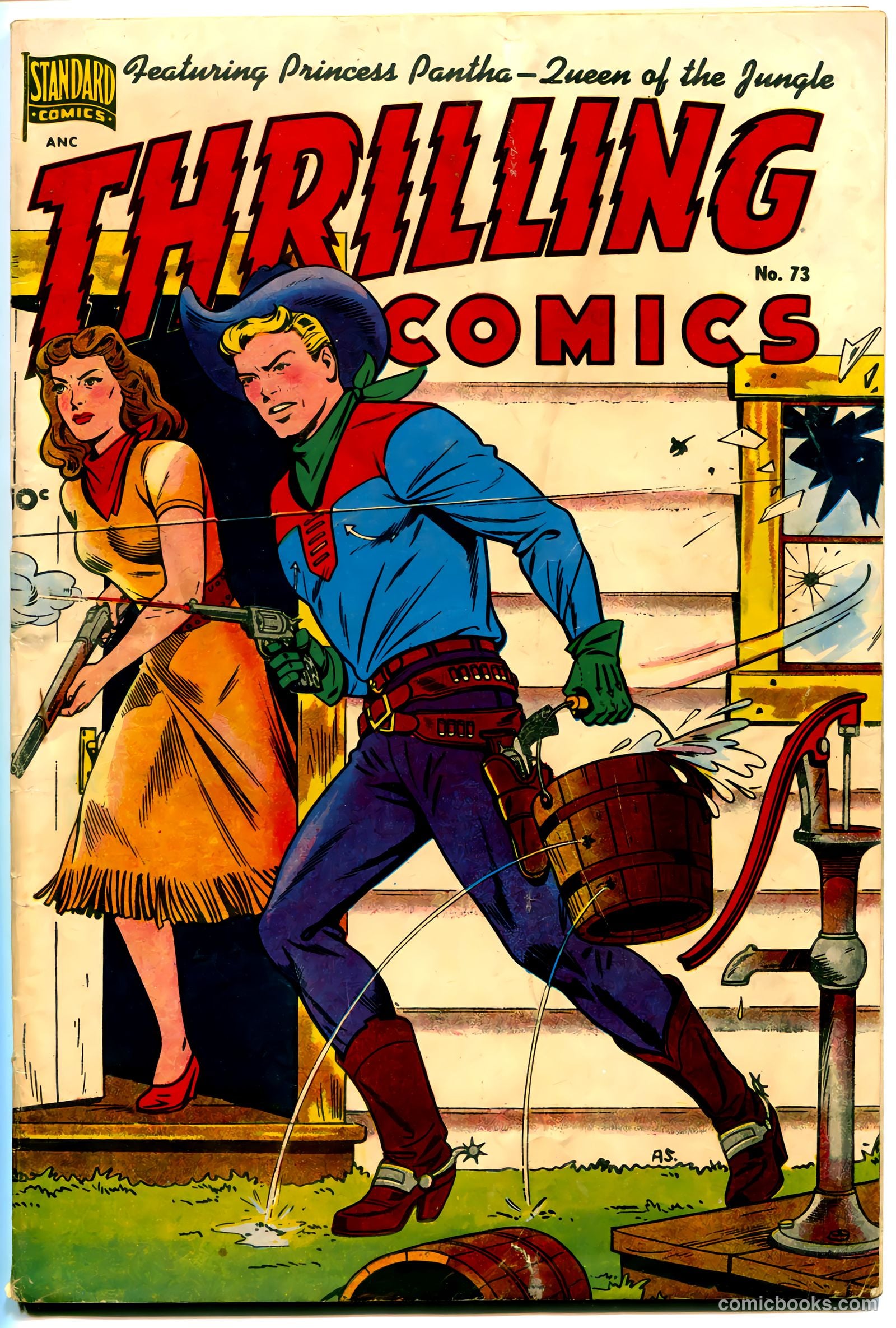 Thrilling Comics #73