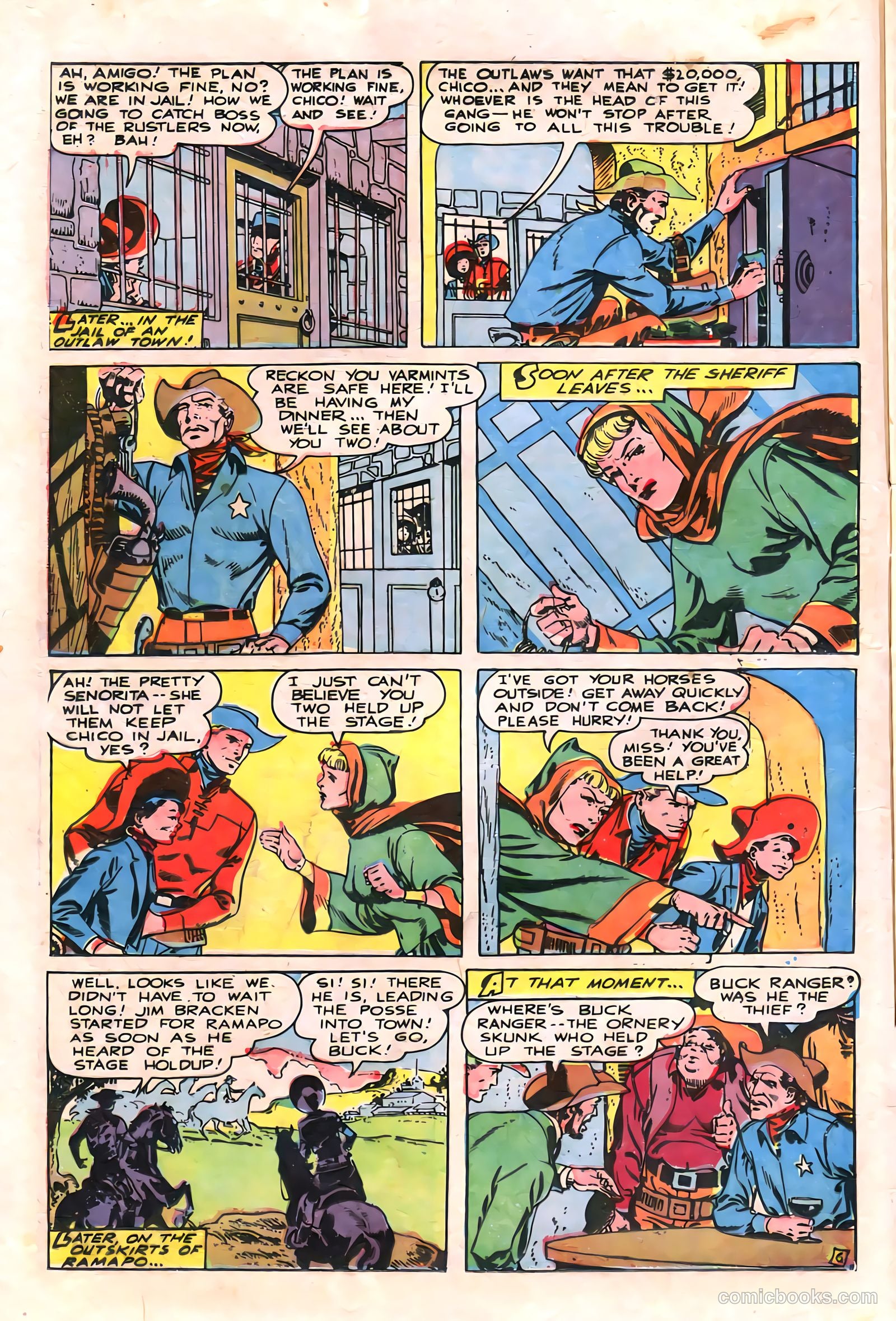 Thrilling Comics #73 (1949) — page 8 of 36
