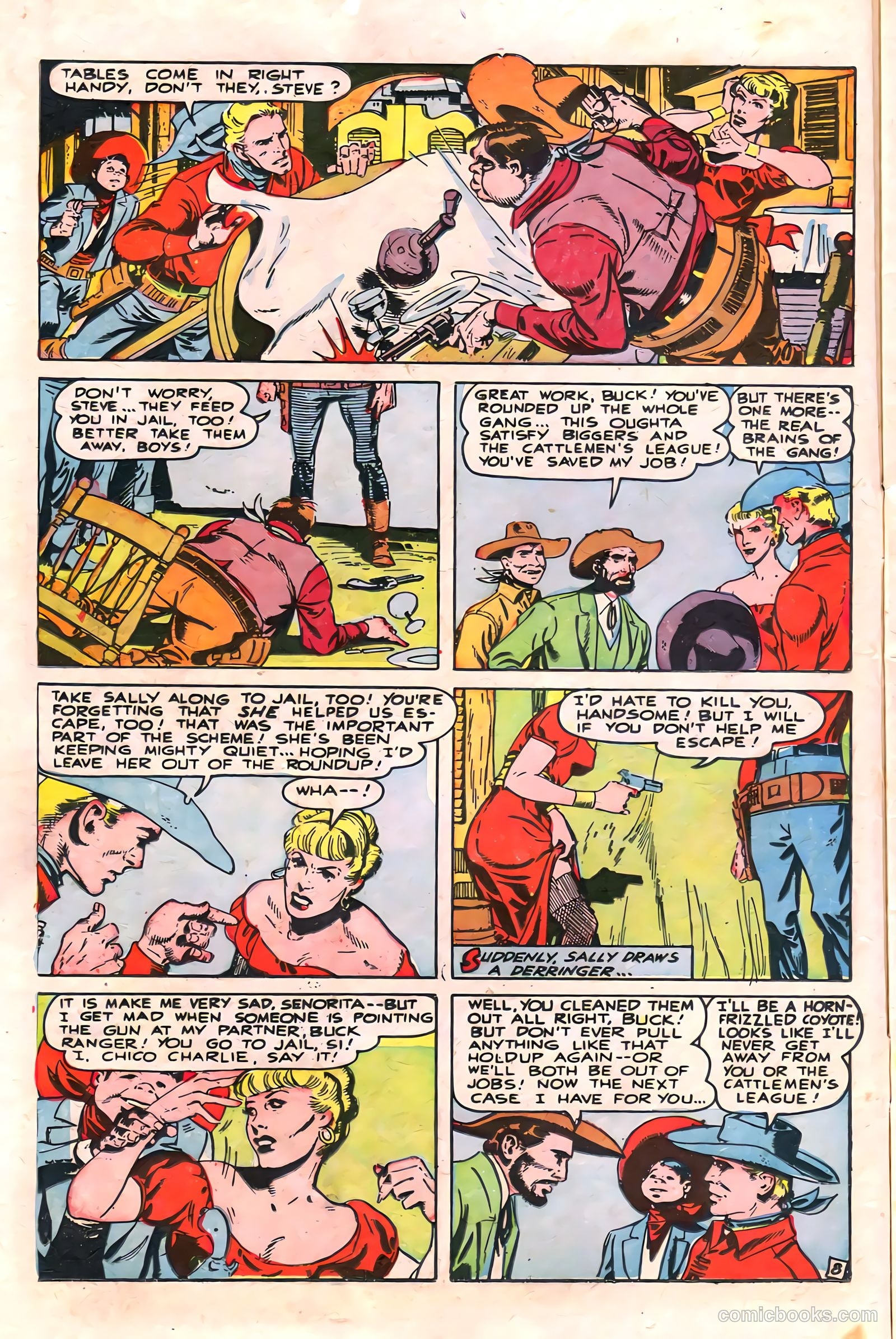 Thrilling Comics #73 (1949) — page 10 of 36