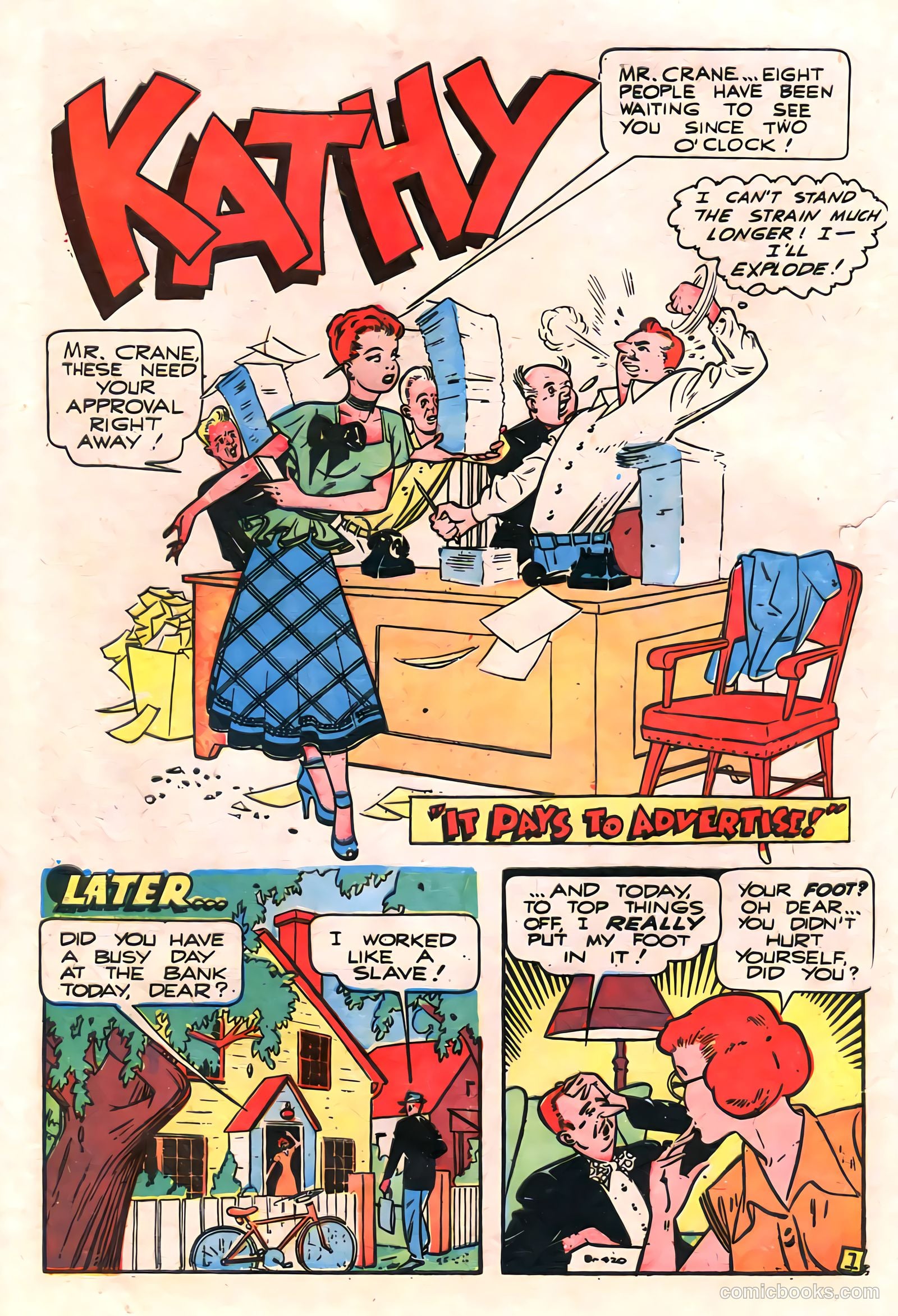 Thrilling Comics #73 (1949) — page 20 of 36