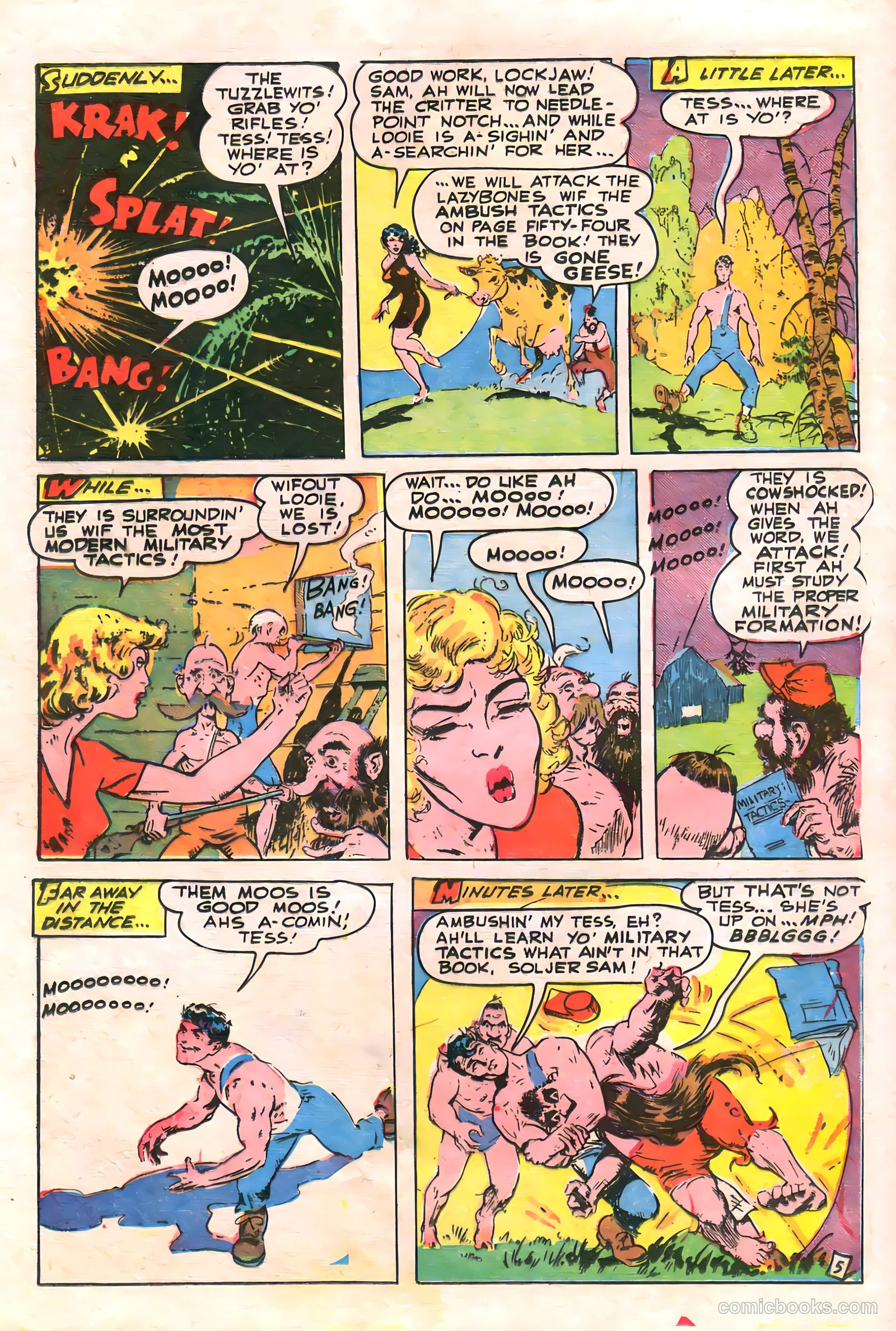 Thrilling Comics #73 (1949) — page 32 of 36