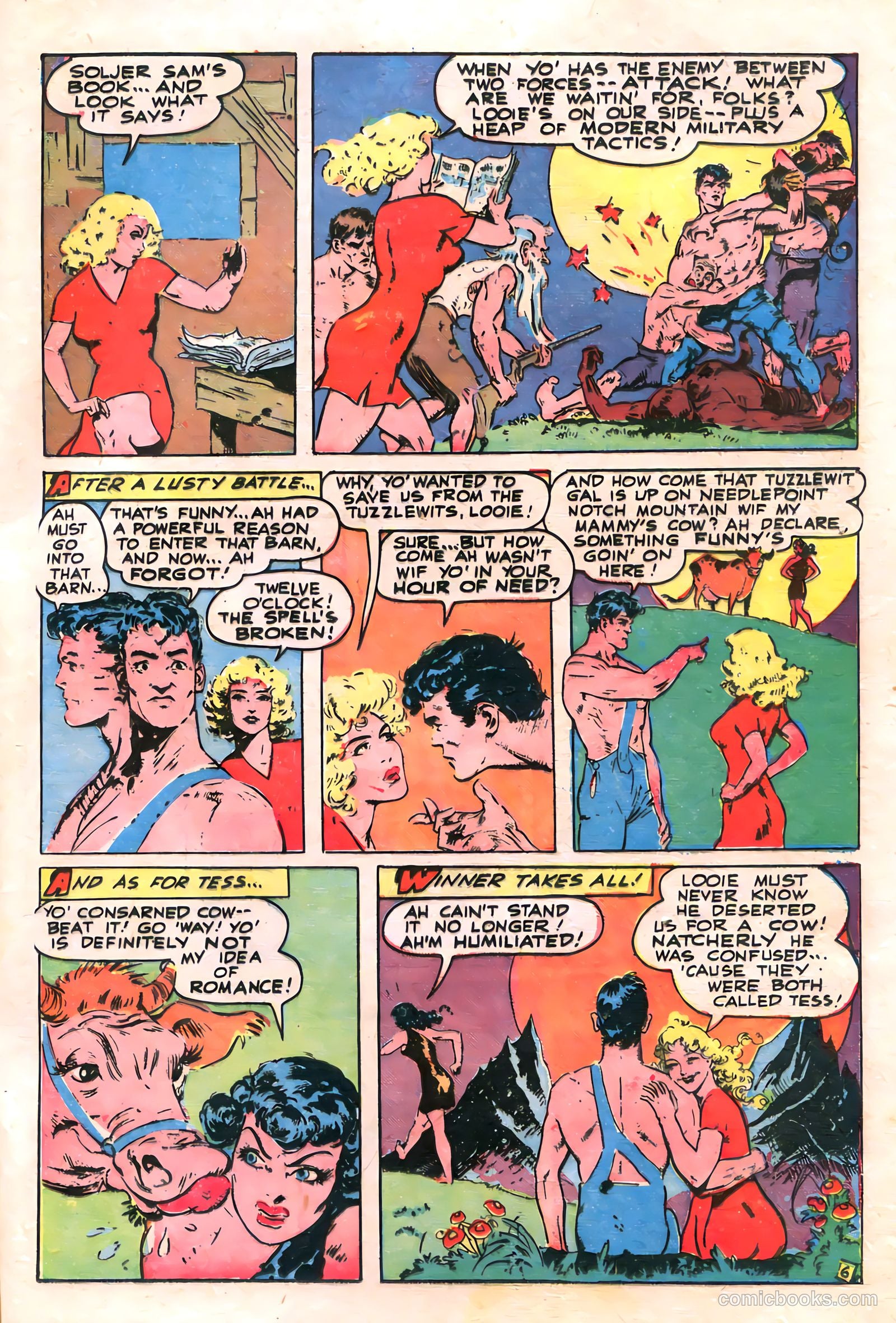 Thrilling Comics #73 (1949) — page 33 of 36