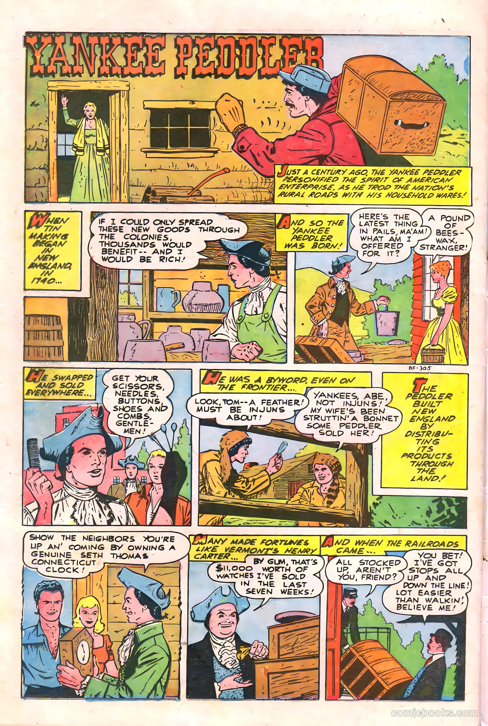 Thrilling Comics #73 (1949) — page 34 of 36
