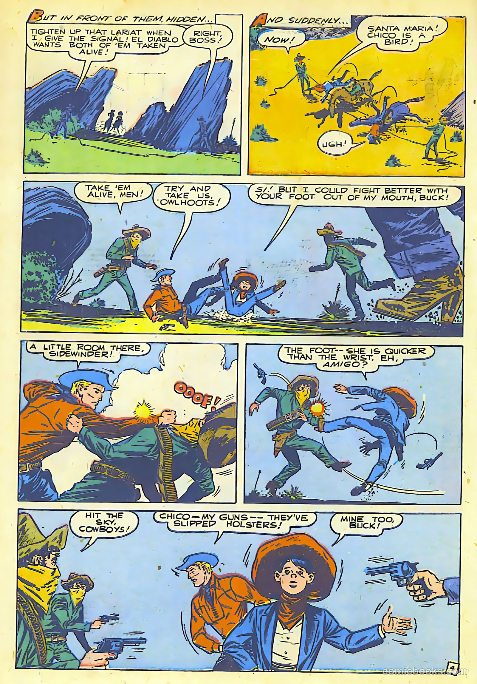 Thrilling Comics #74 (1949) — page 6 of 36