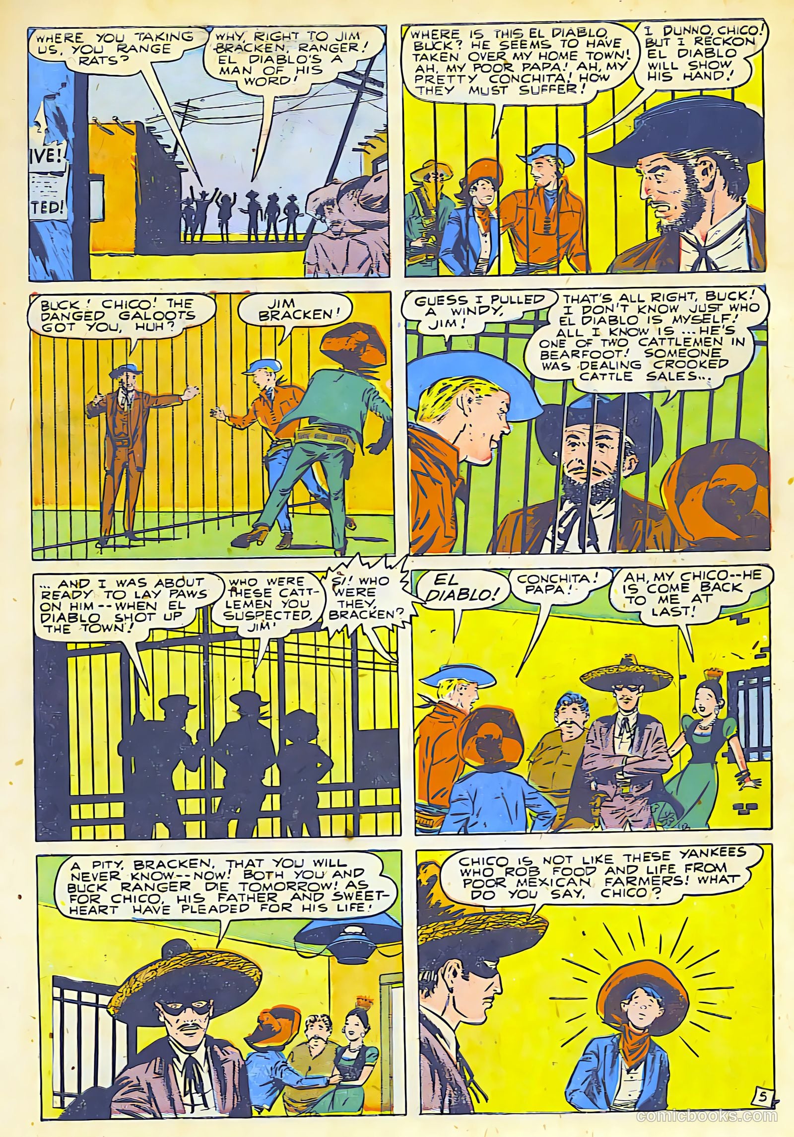 Thrilling Comics #74 (1949) — page 7 of 36