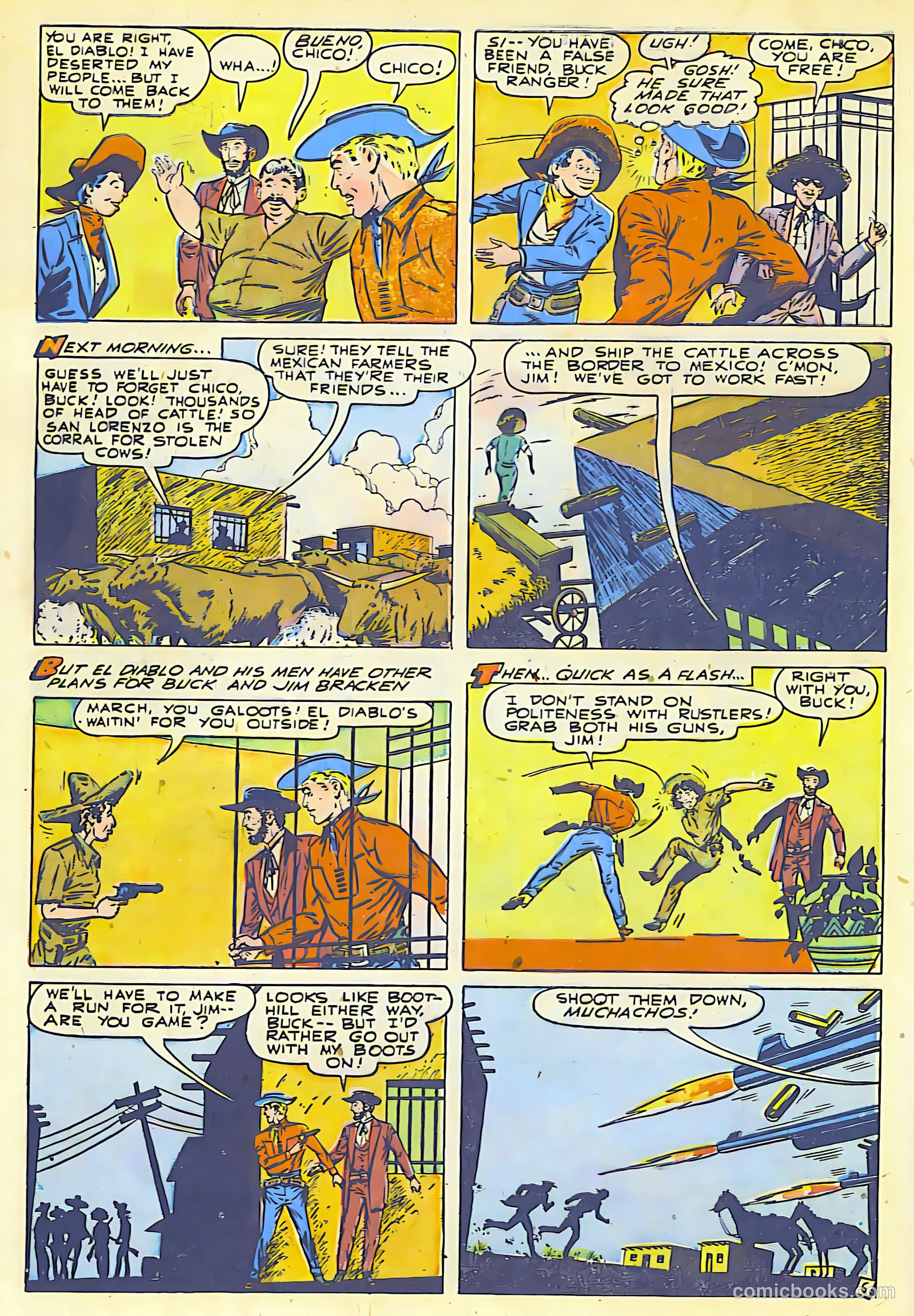 Thrilling Comics #74 (1949) — page 8 of 36