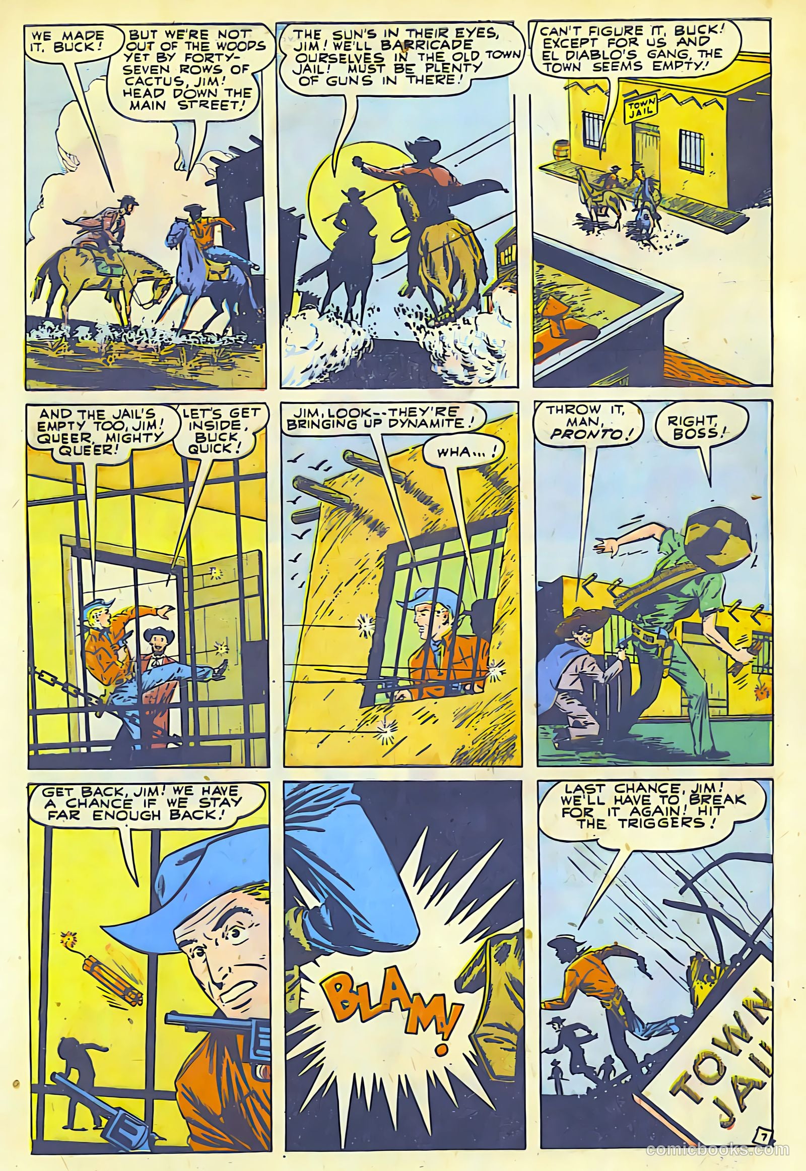 Thrilling Comics #74 (1949) — page 9 of 36