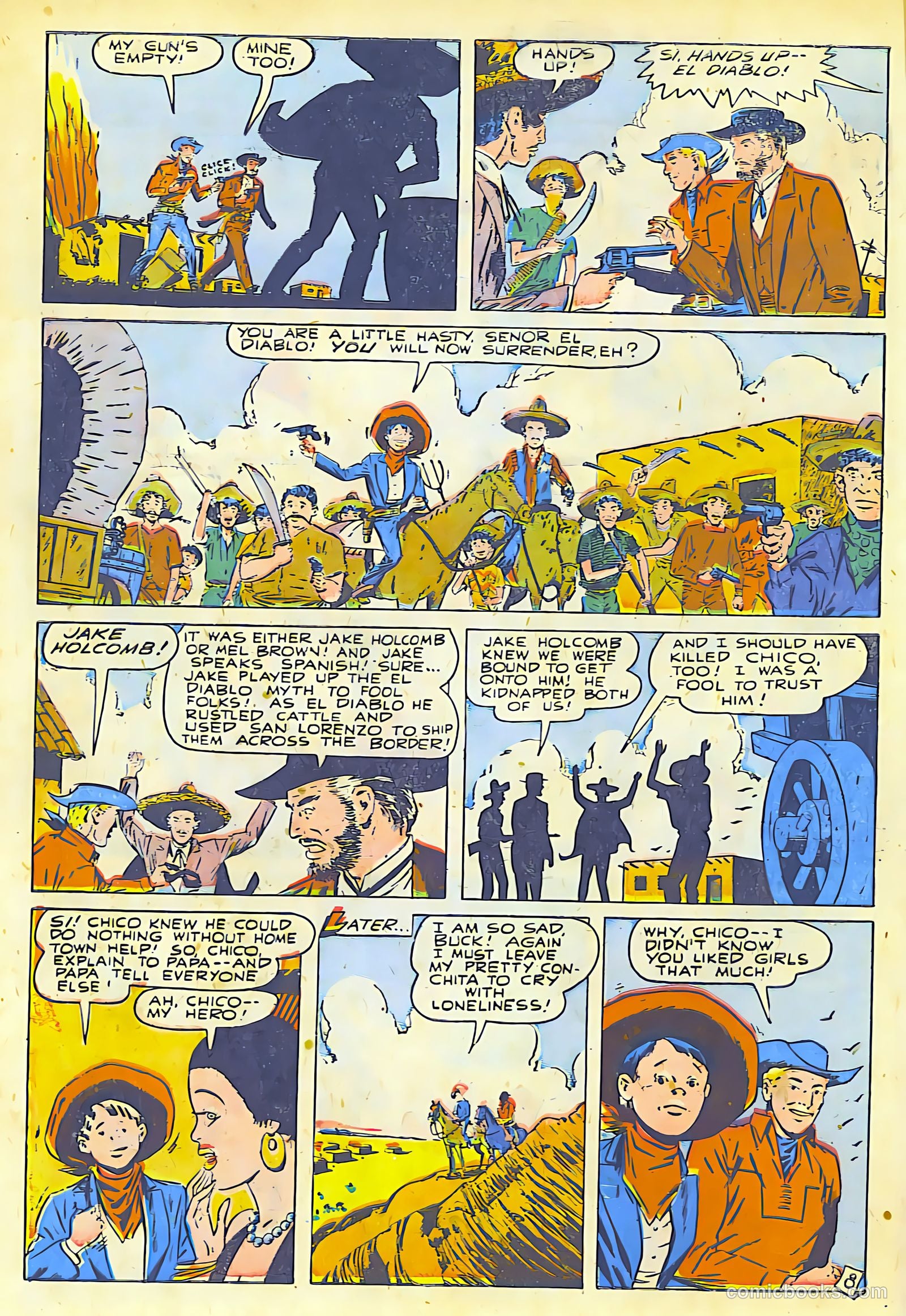 Thrilling Comics #74 (1949) — page 10 of 36