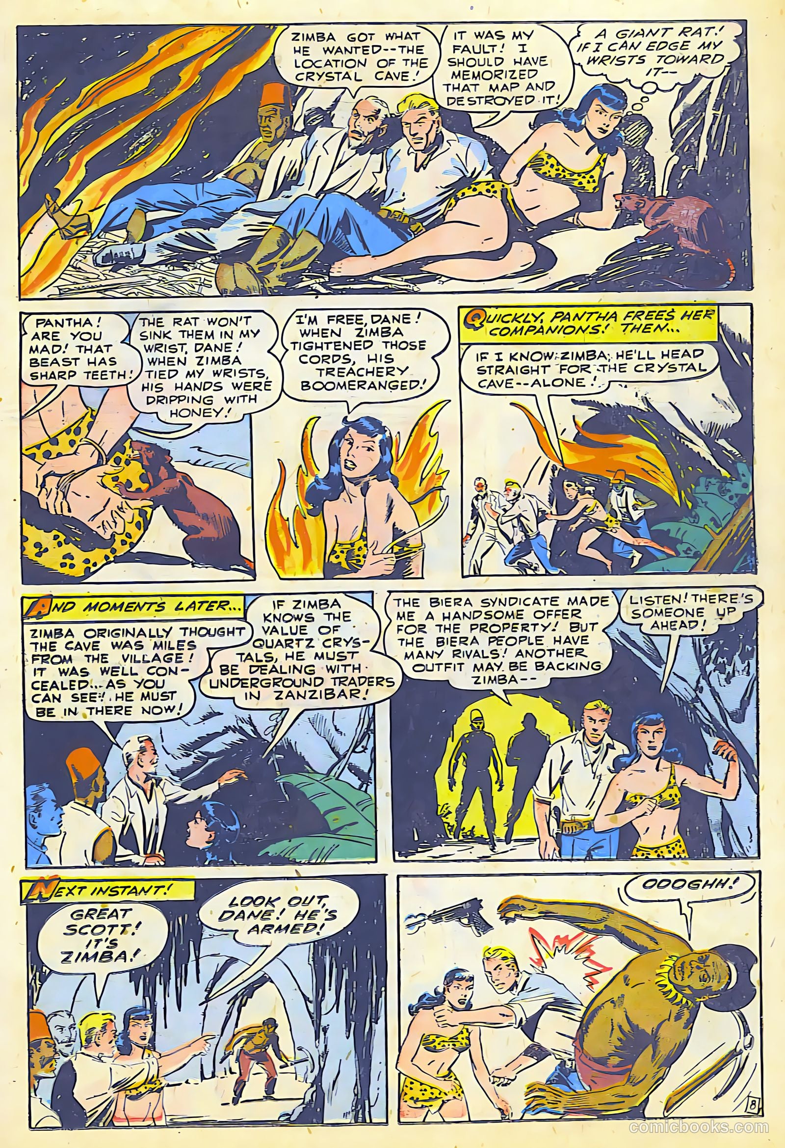 Thrilling Comics #74 (1949) — page 19 of 36