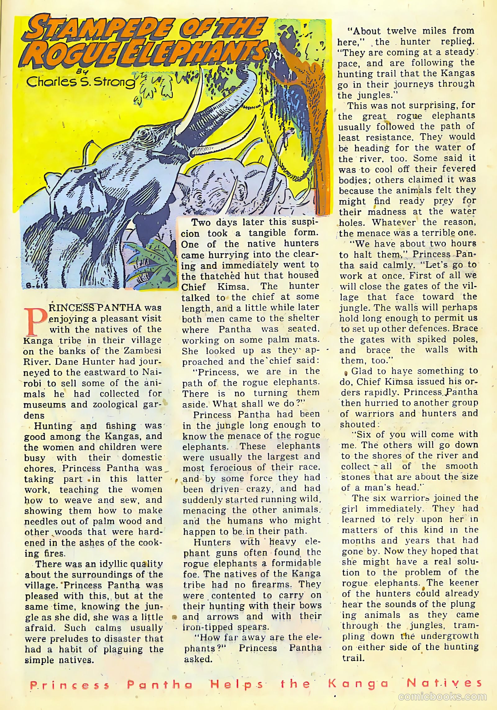 Thrilling Comics #74 (1949) — page 21 of 36