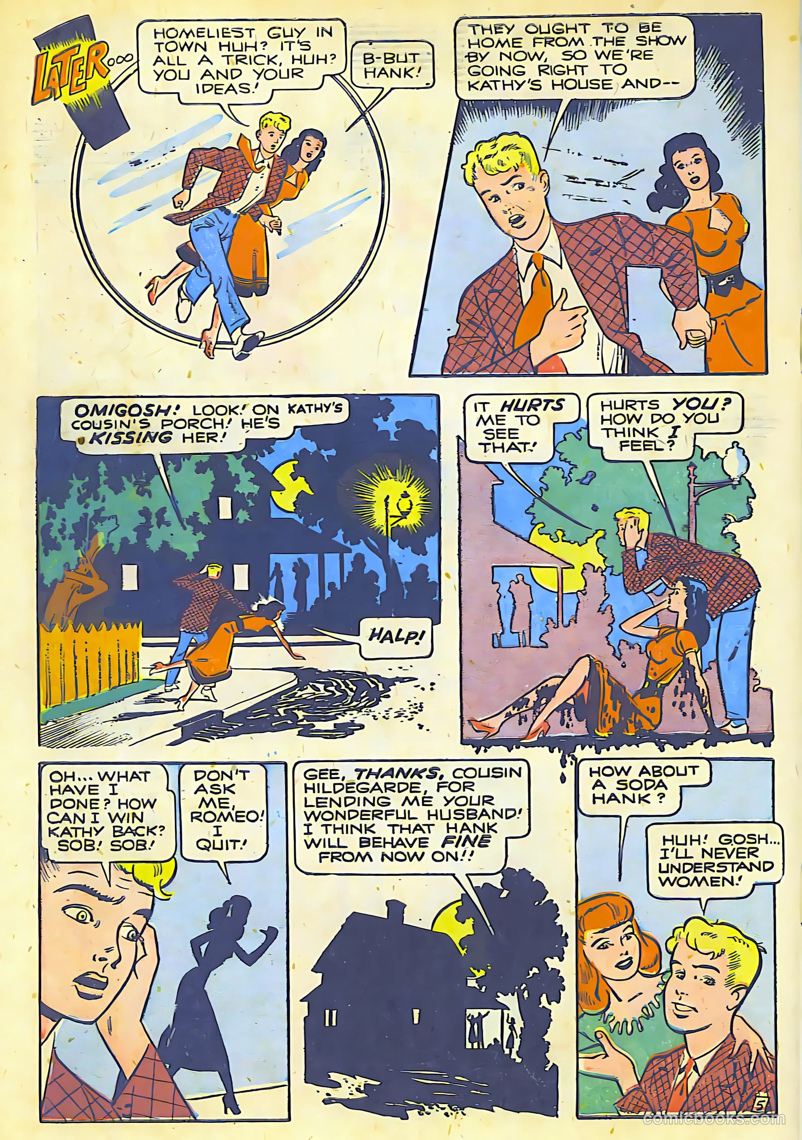Thrilling Comics #74 (1949) — page 34 of 36