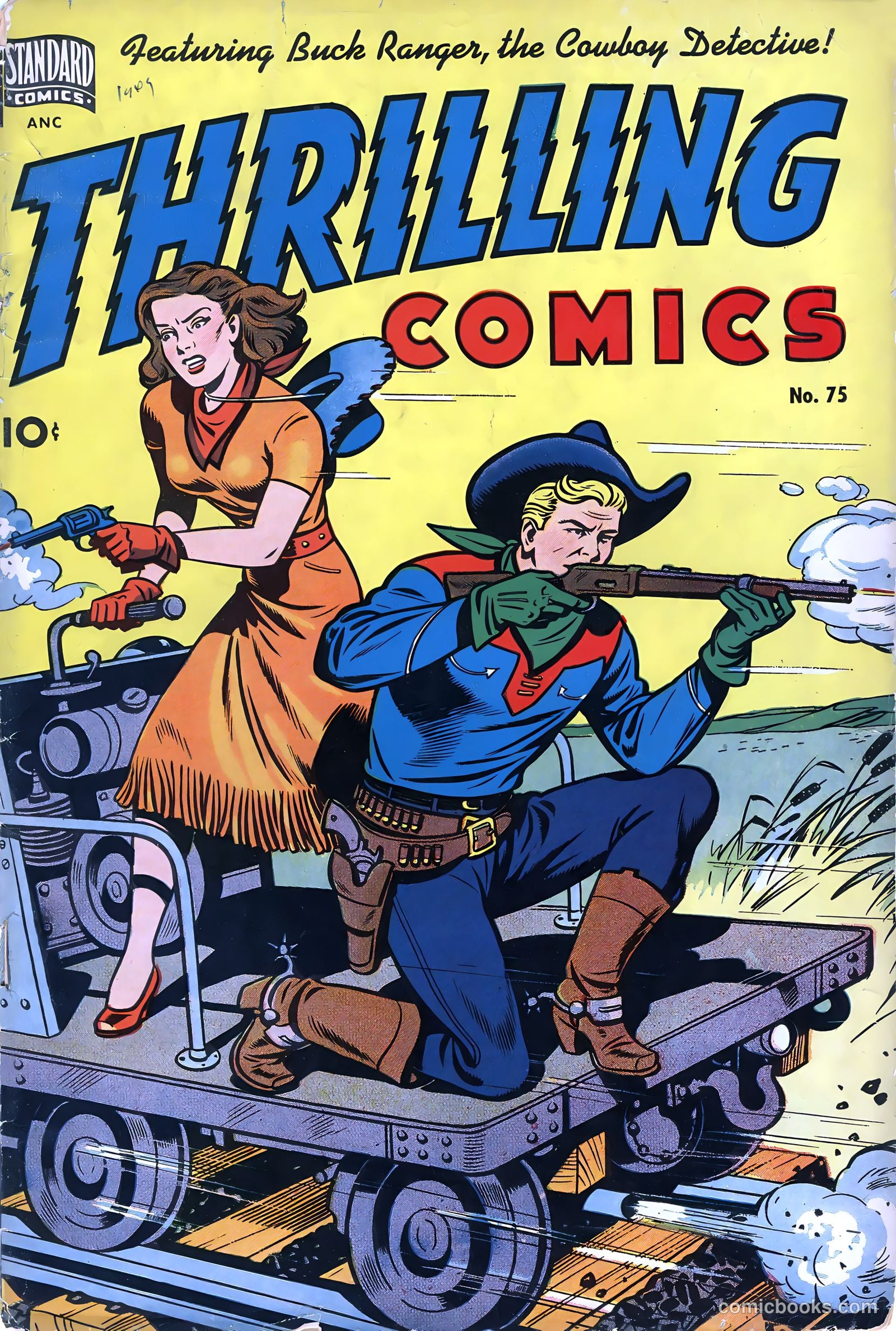 Thrilling Comics #75