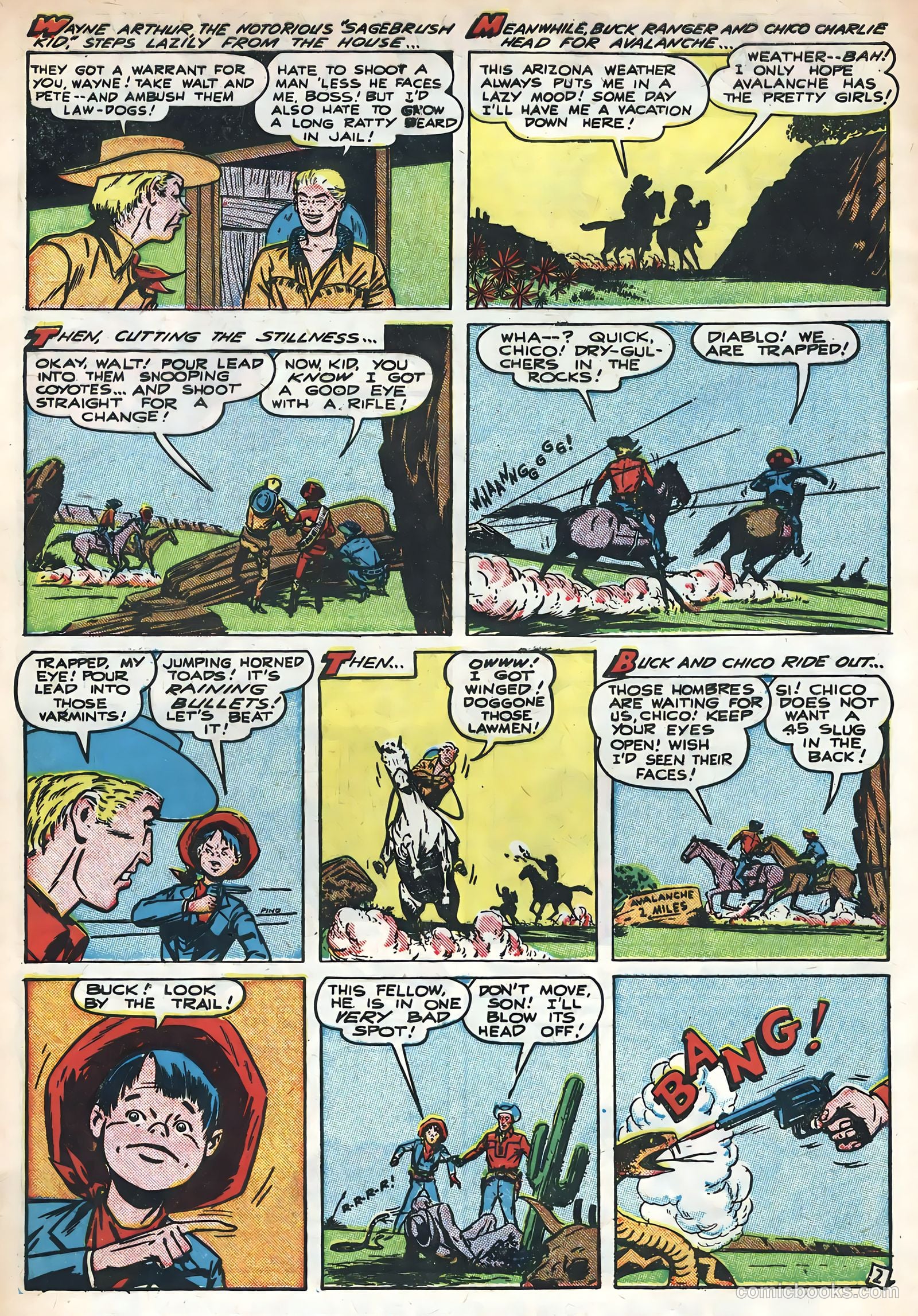 Thrilling Comics #75 (1950) — page 4 of 36