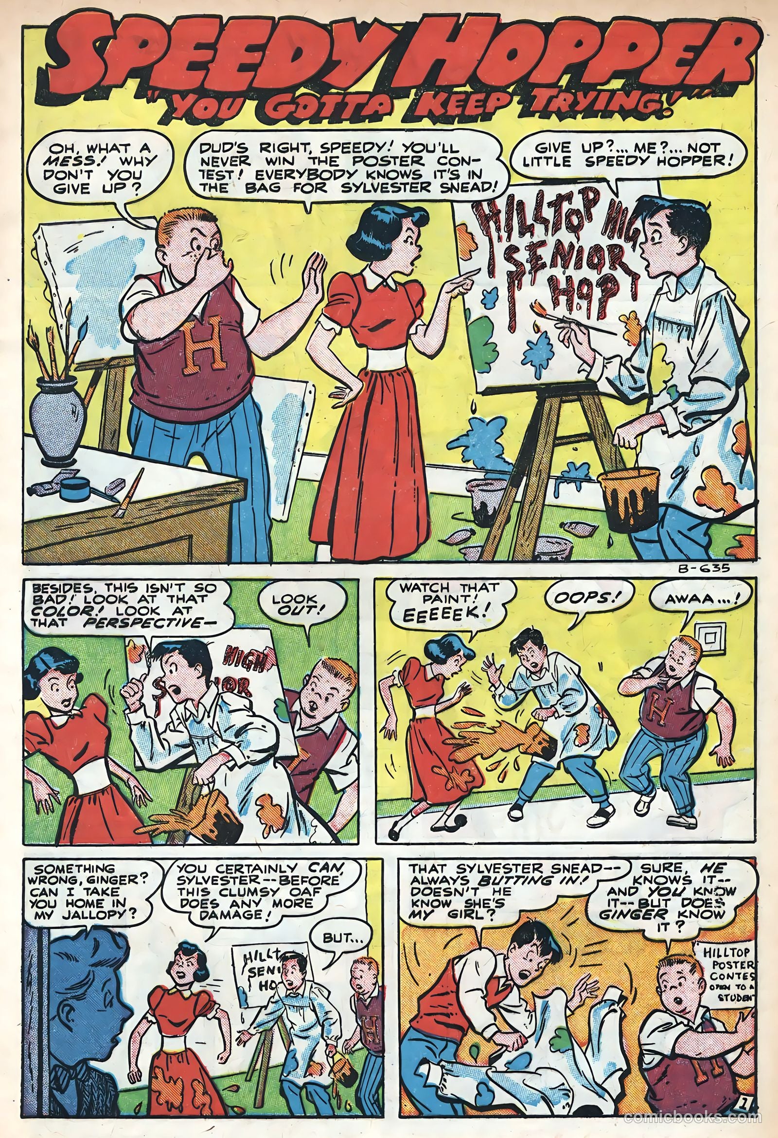 Thrilling Comics #75 (1950) — page 9 of 36