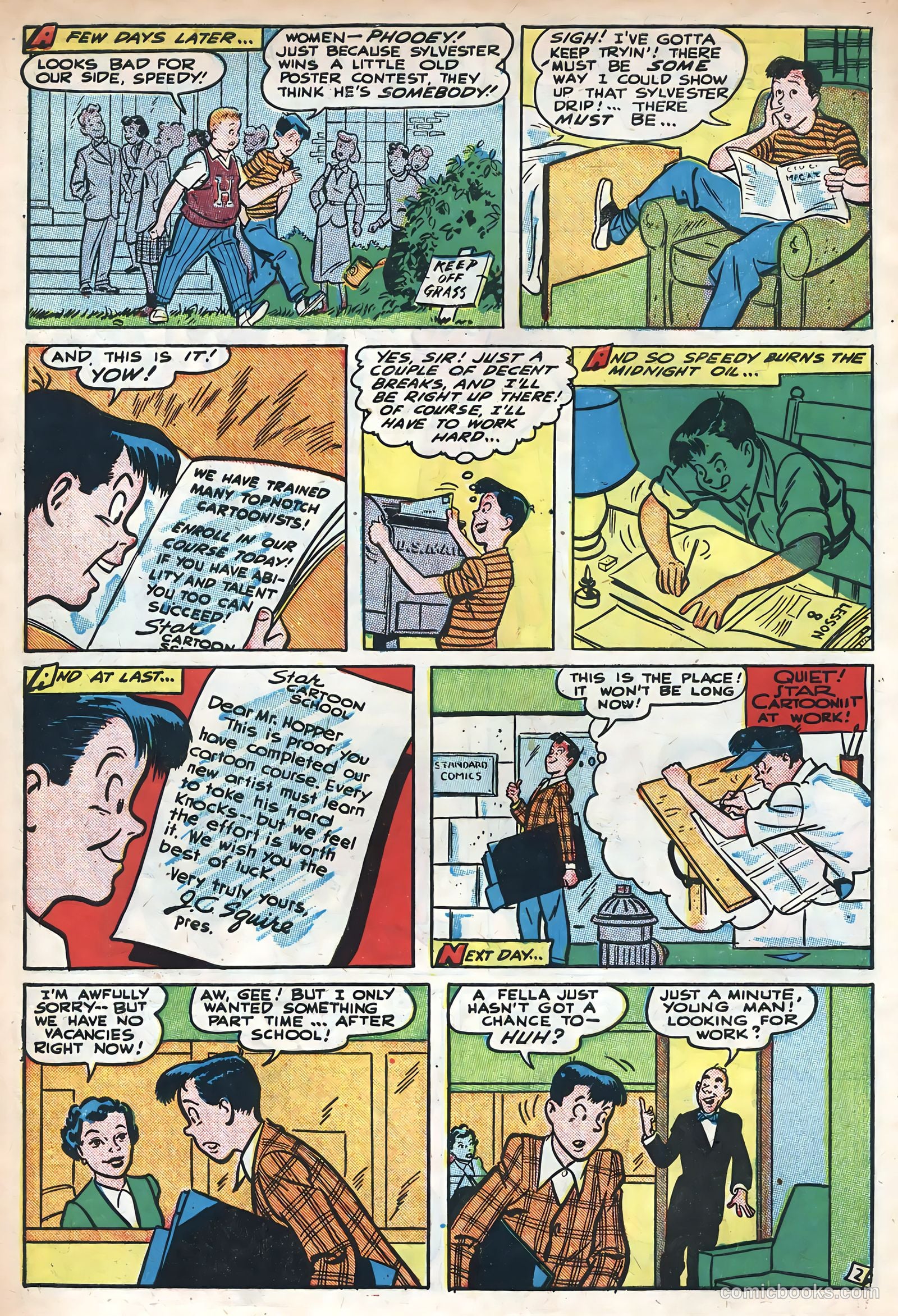 Thrilling Comics #75 (1950) — page 10 of 36