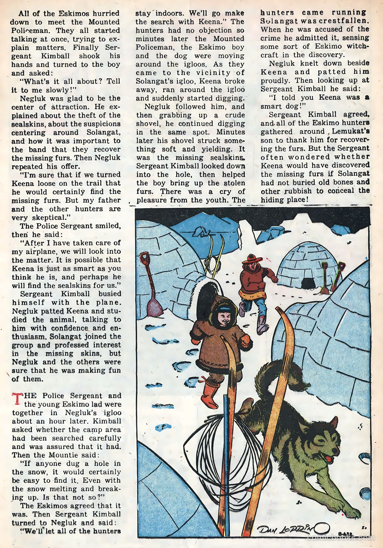 Thrilling Comics #75 (1950) — page 17 of 36