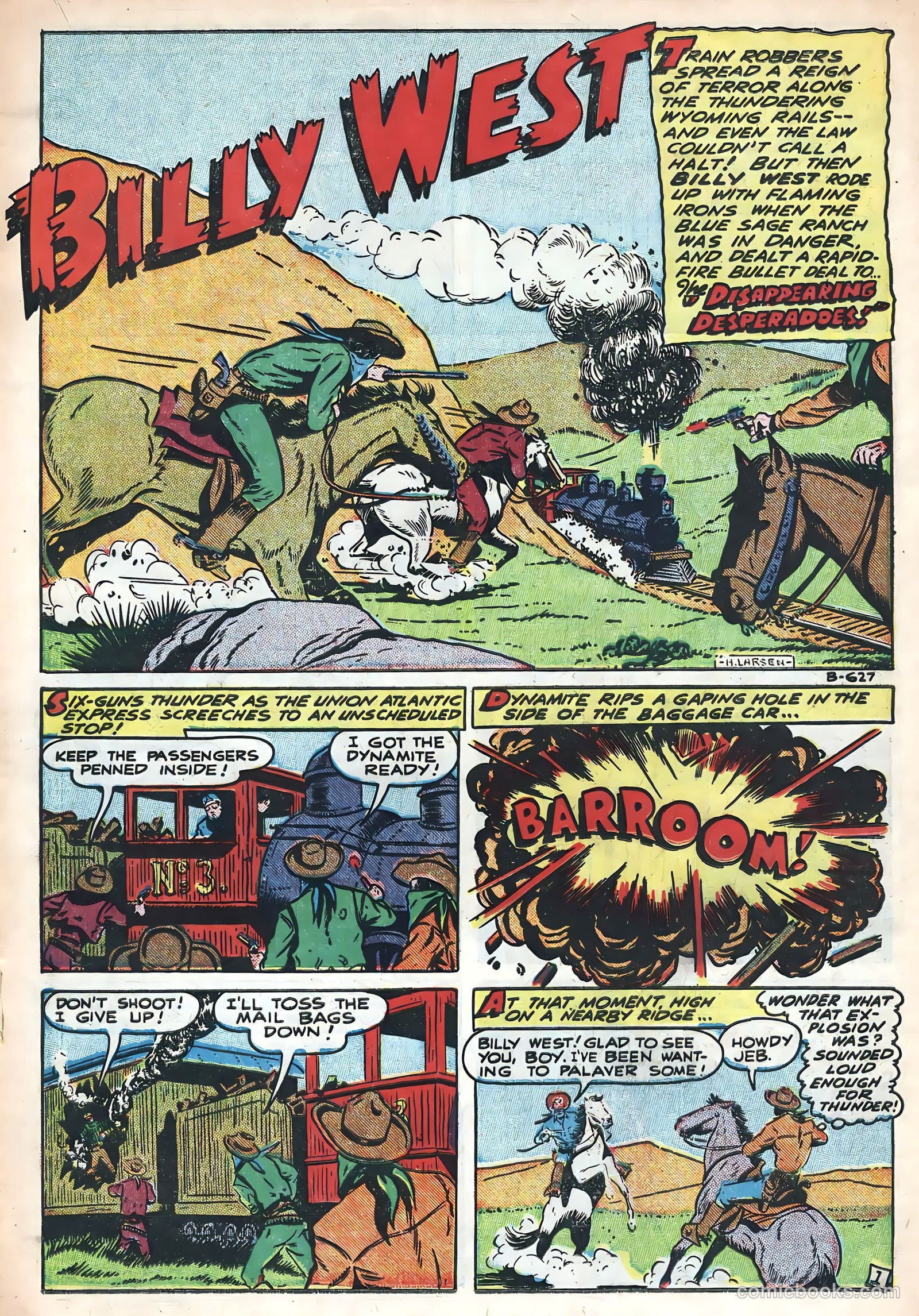 Thrilling Comics #75 (1950) — page 19 of 36